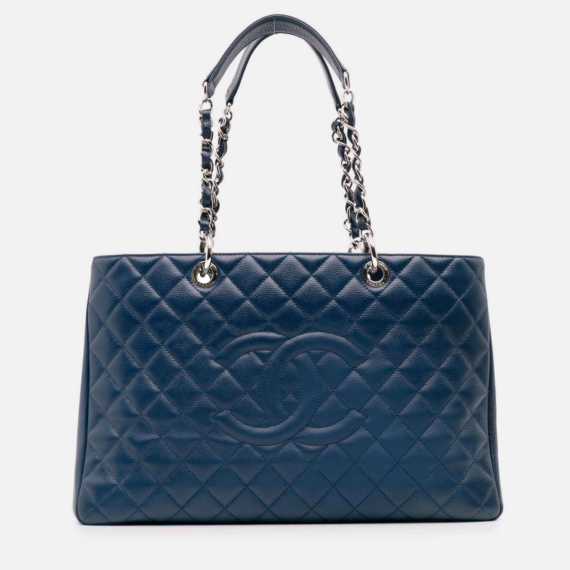 

Chanel Blue Caviar Grand Shopping Tote