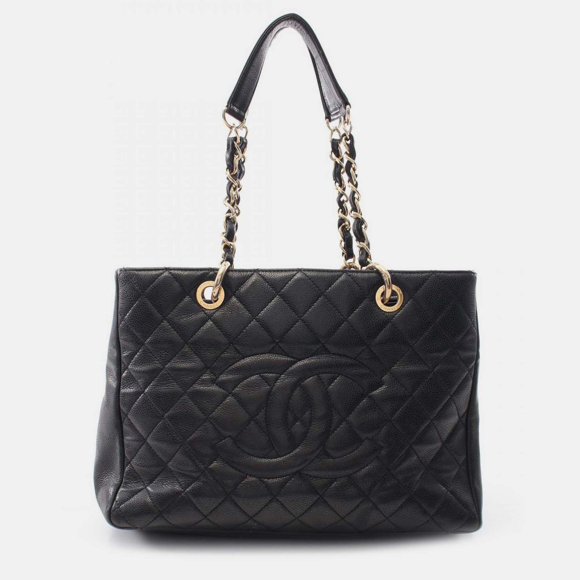 

Chanel Black Caviar Grand Shopping Tote