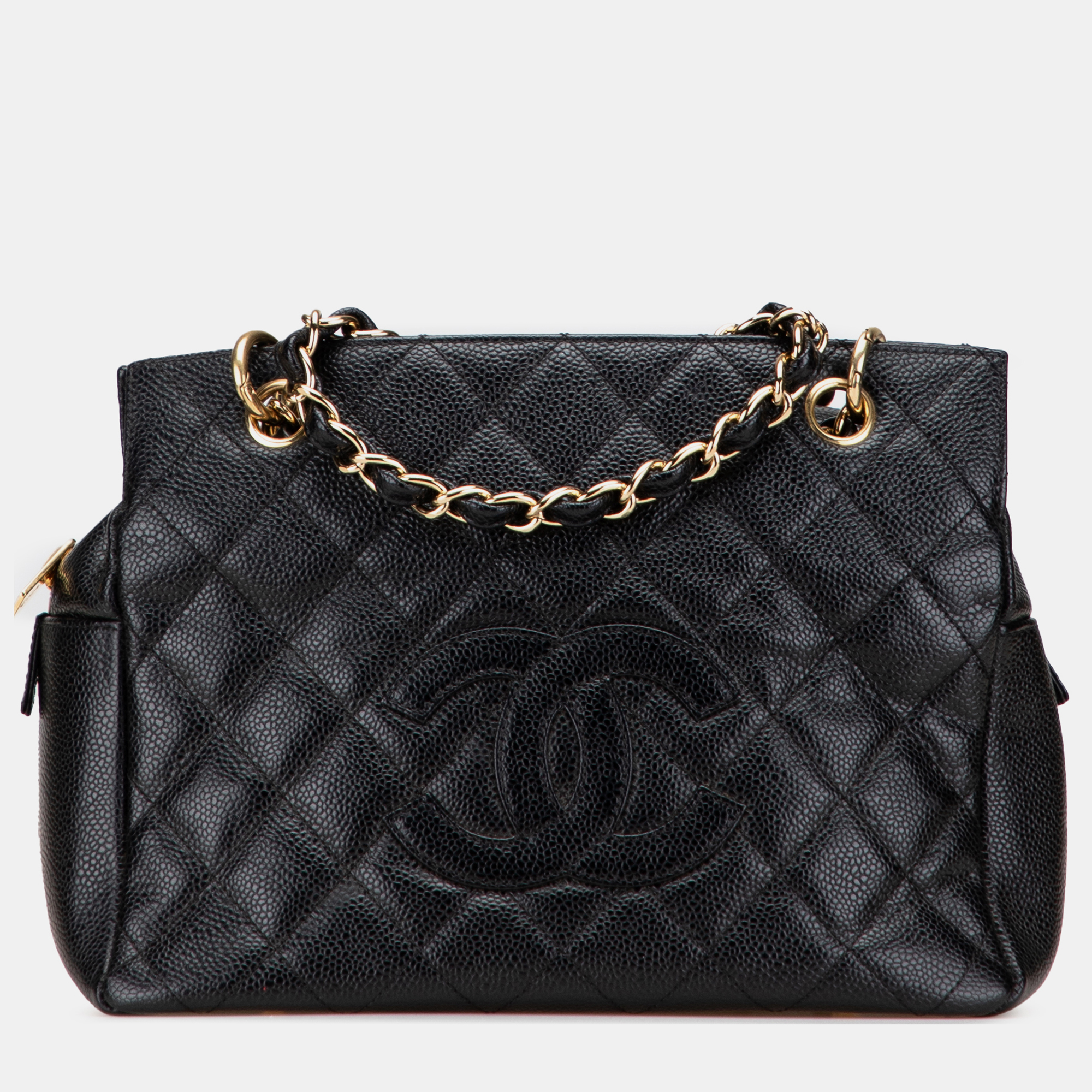 

Chanel Black Petite Caviar Timeless Tote