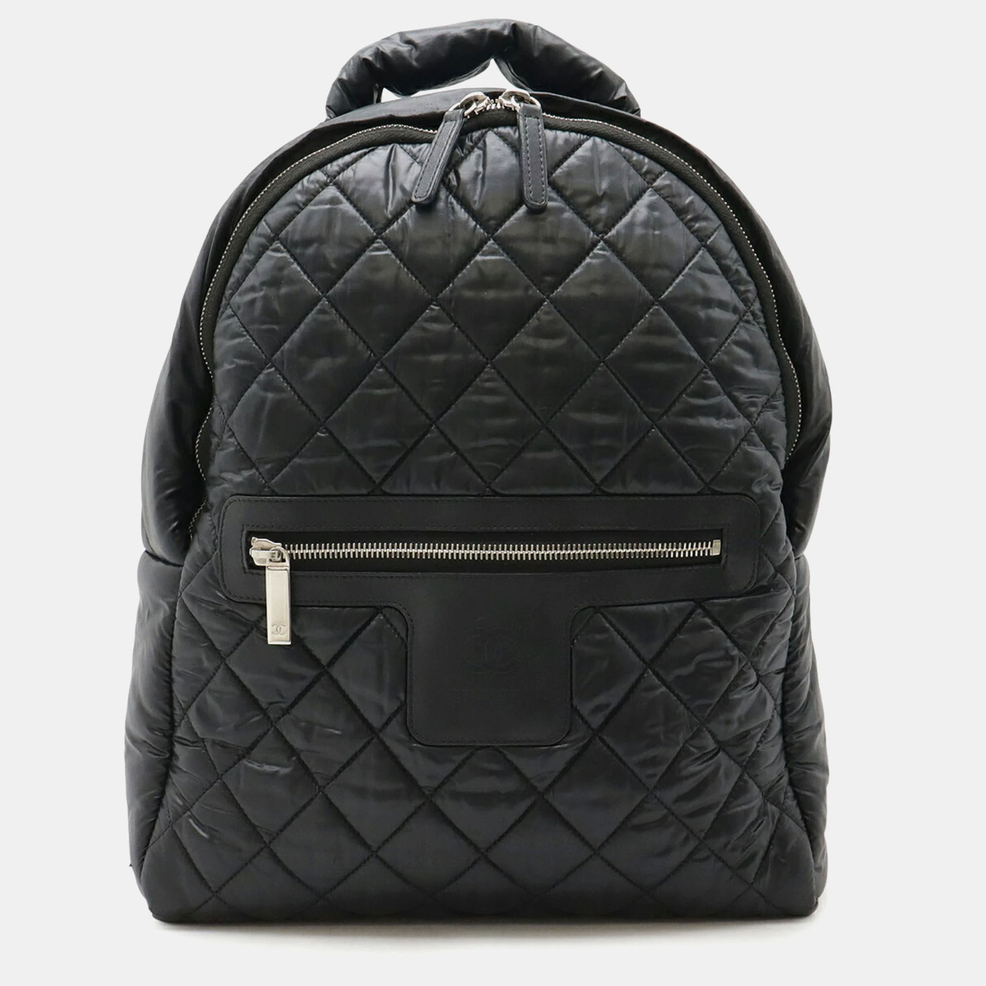 

Chanel Coco Cocoon Black Quilted Leather Backpack