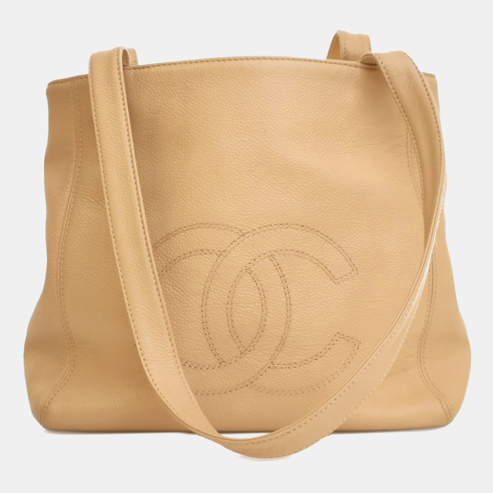 

Chanel Brown CC Caviar Tote