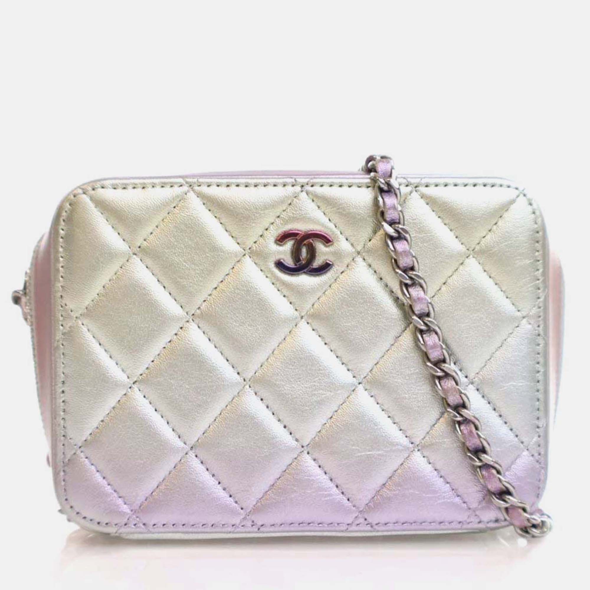 

Chanel Lambskin Camera Case, Multicolor