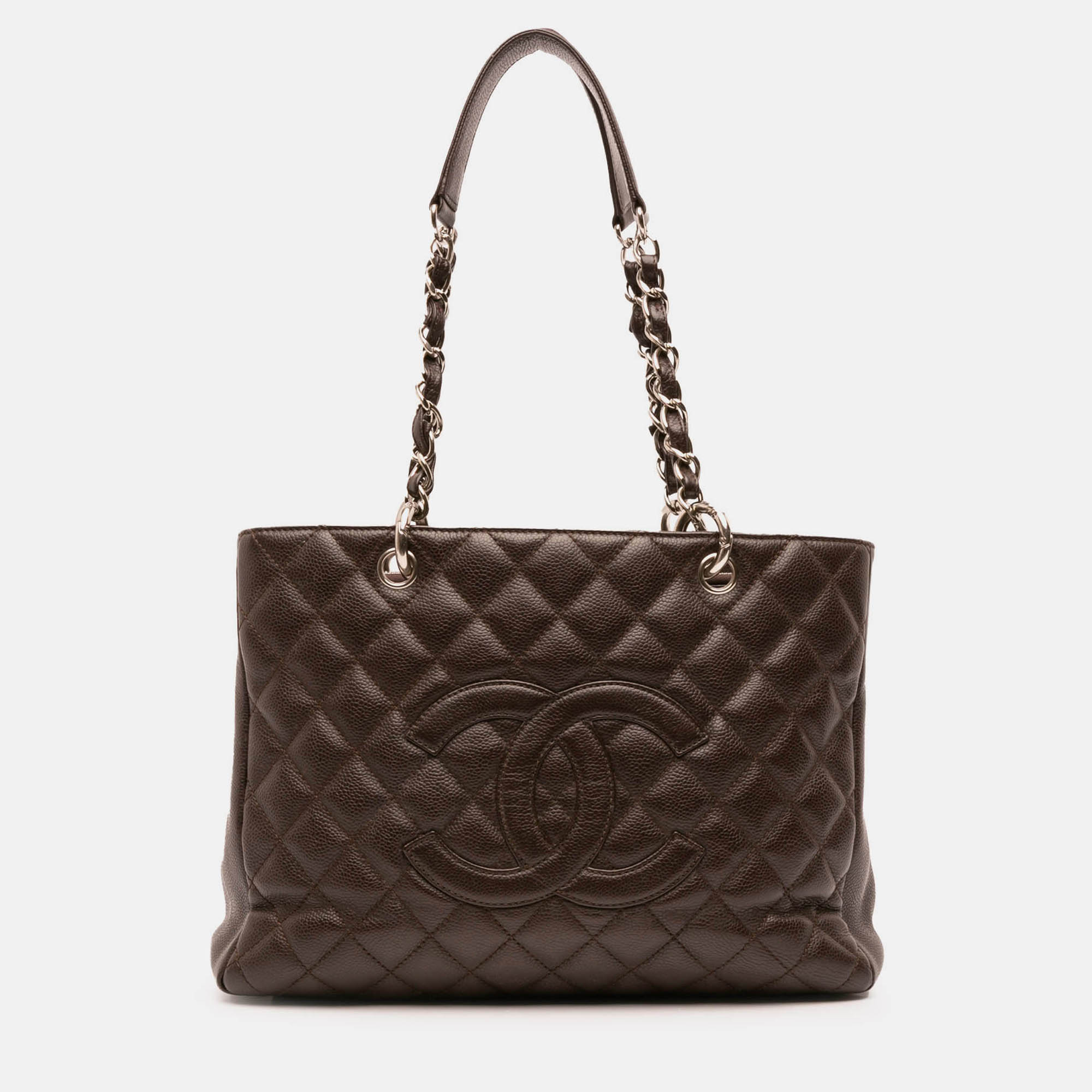 

Chanel Brown Caviar Grand Shopping Tote
