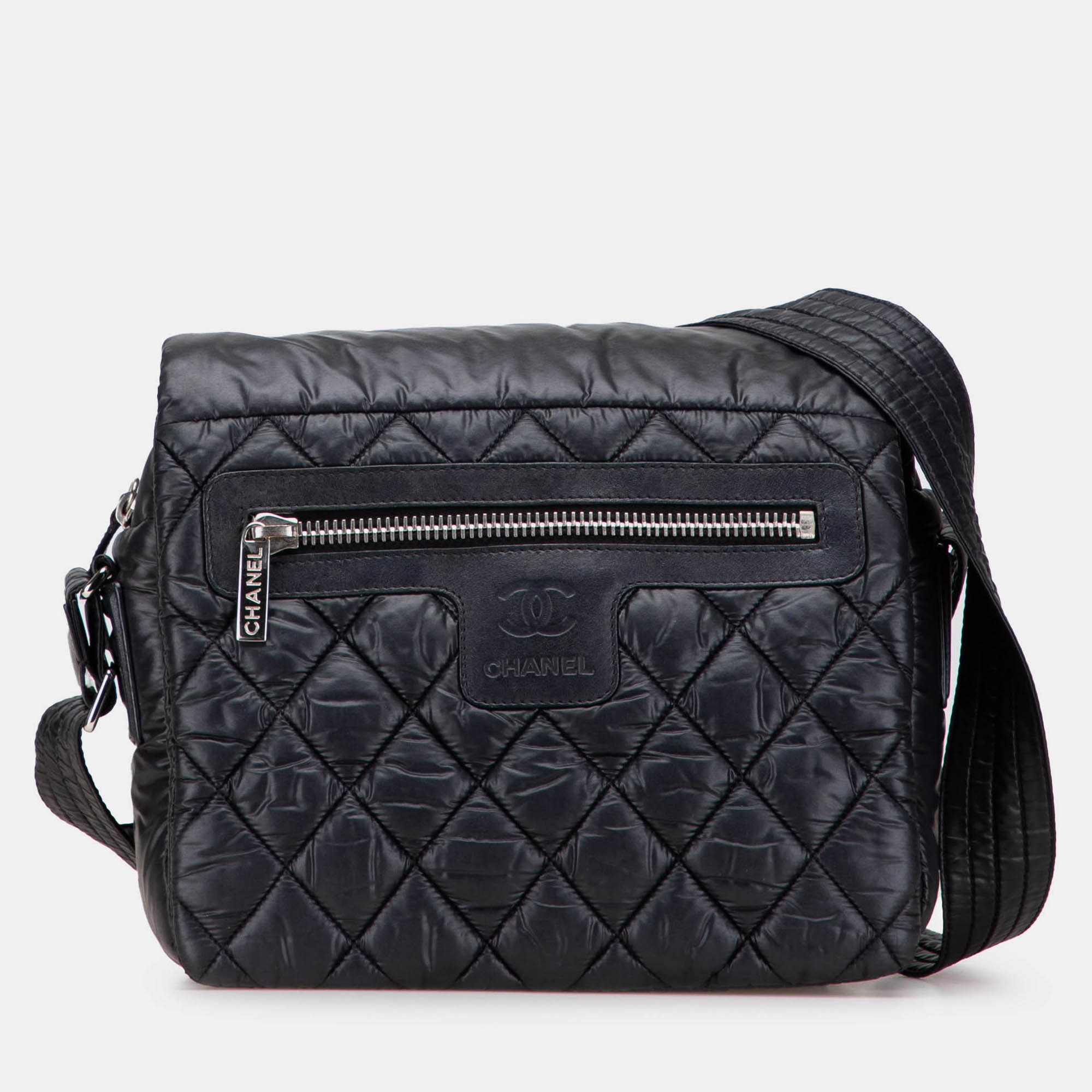 

Chanel Black Small Nylon Coco Cocoon Flap Crossbody
