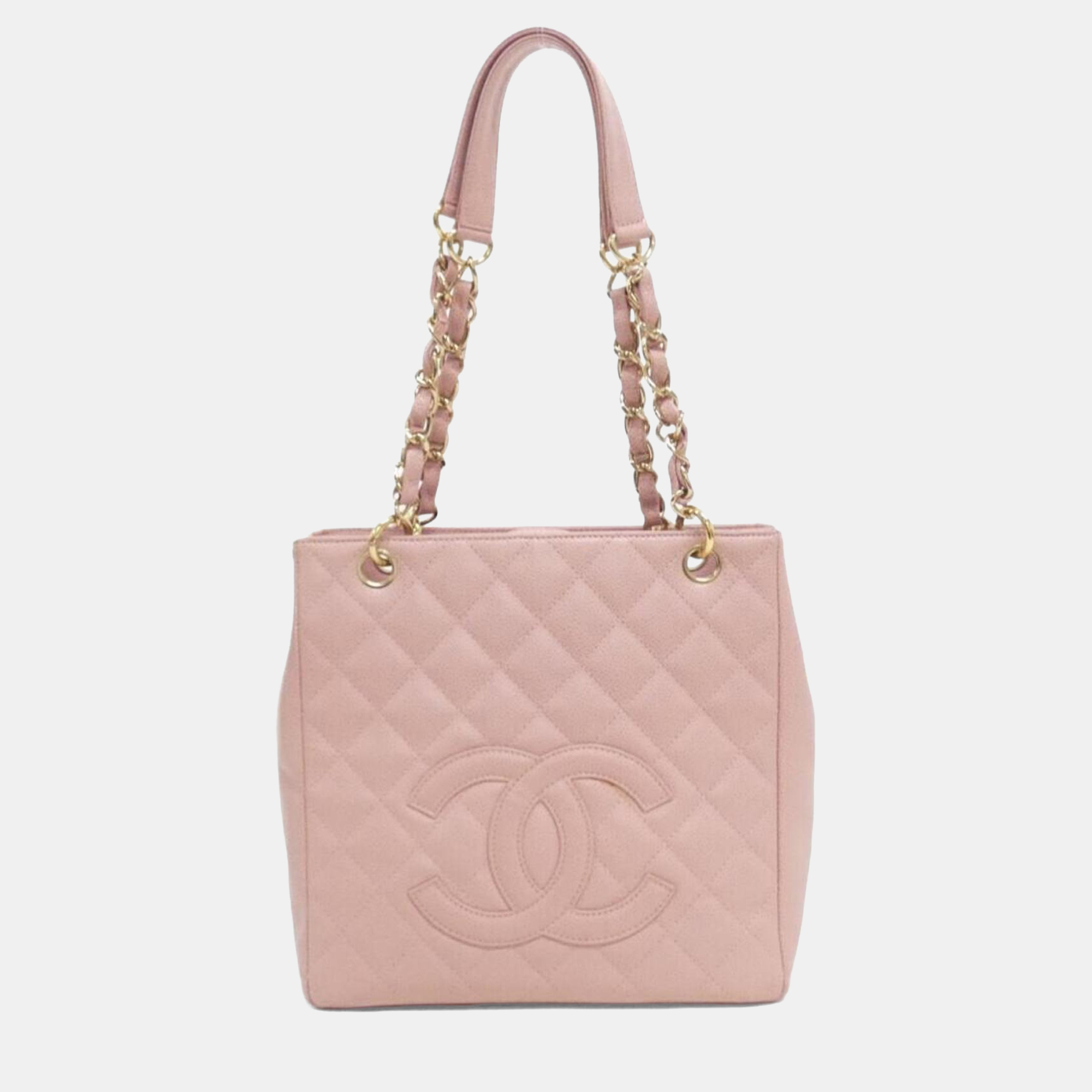

Chanel Pink Calf Leather Shoulder Bag