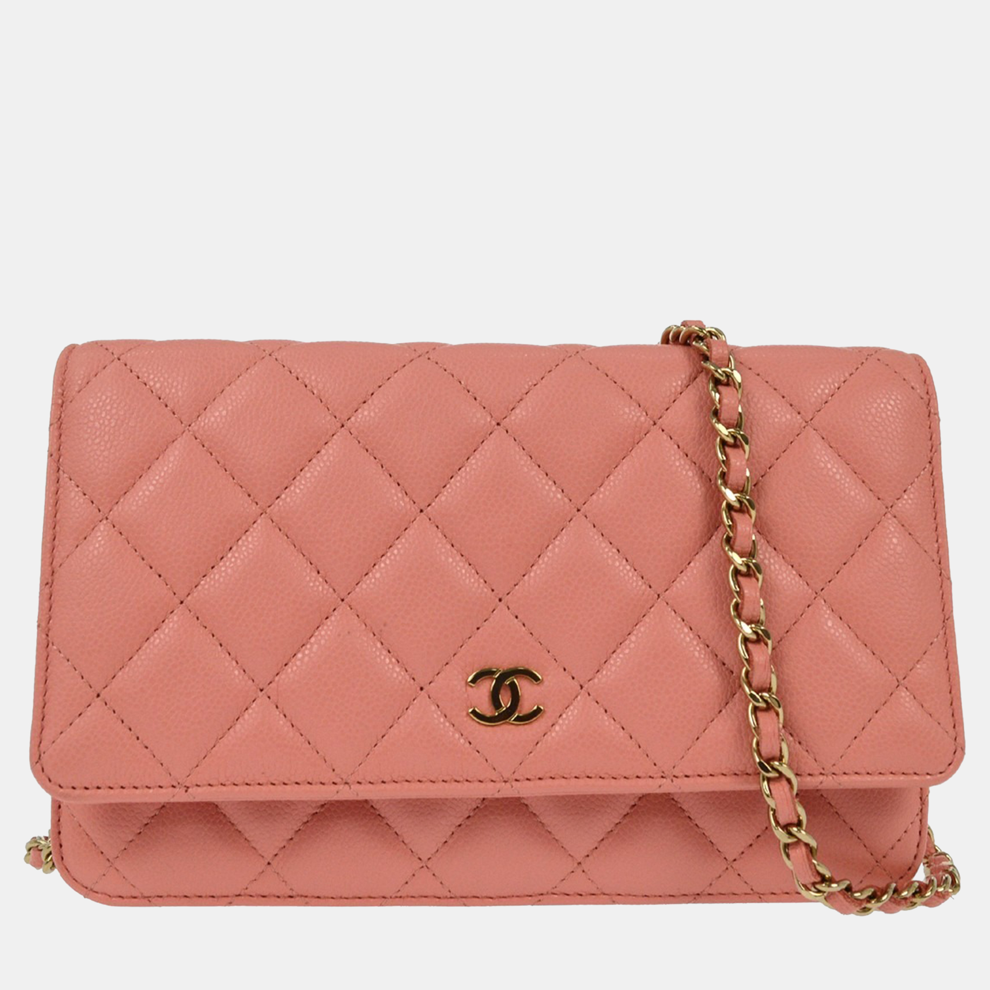 

Chanel Pink Calfskin Classic WOC Wallet On Chain