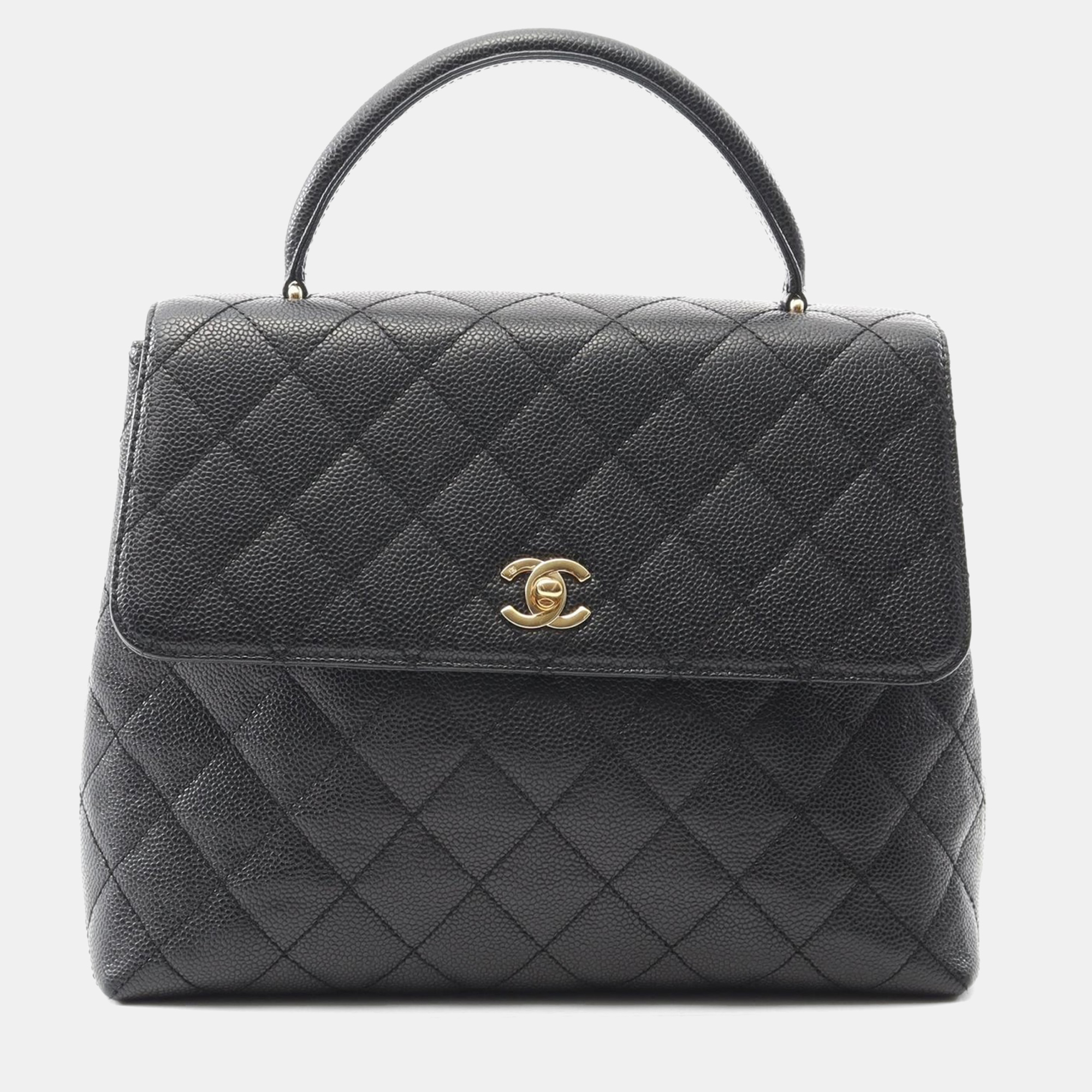 

Chanel Kelly Black Calfskin Shoulder Bag