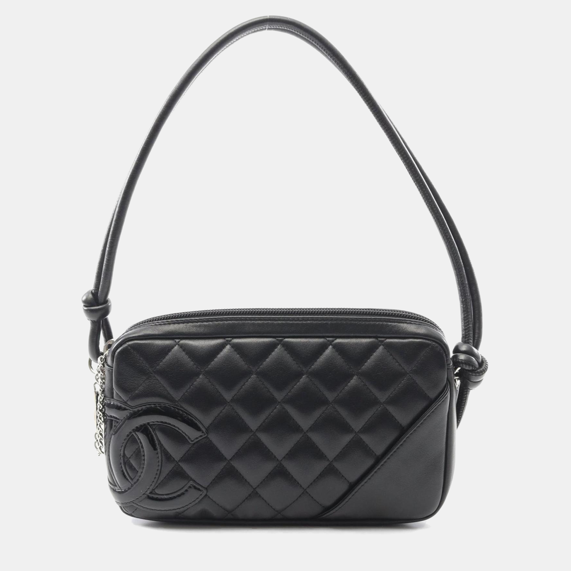 

Chanel Cambon Ligne Black Leather Tote Bag