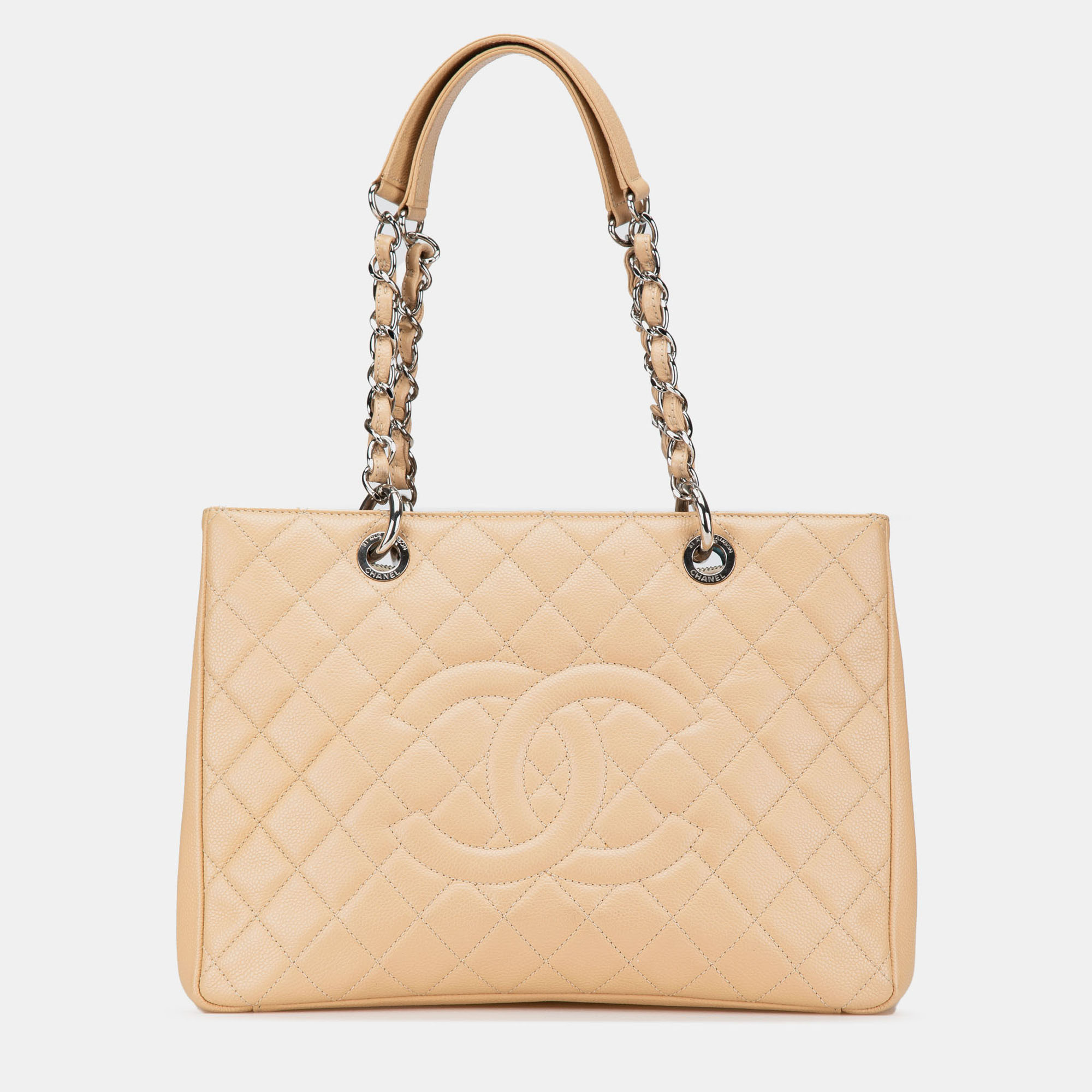 

Chanel Brown Caviar Grand Shopping Tote
