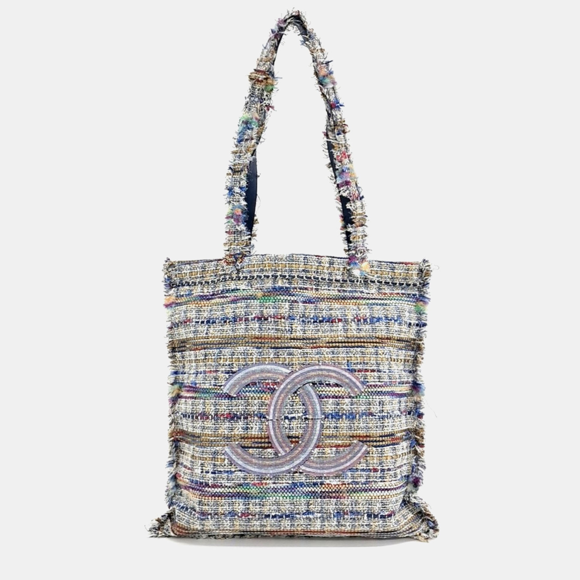 

Chanel Multicolor Tweed tweed shoulder bag