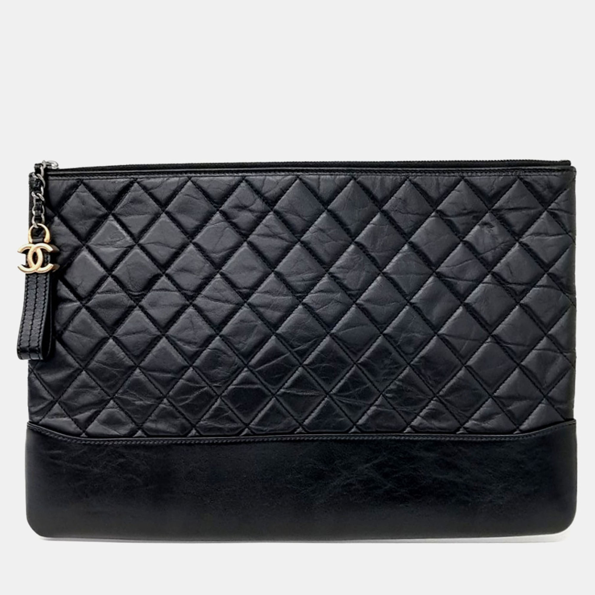 

Chanel Gabrielle Clutch Large, Black