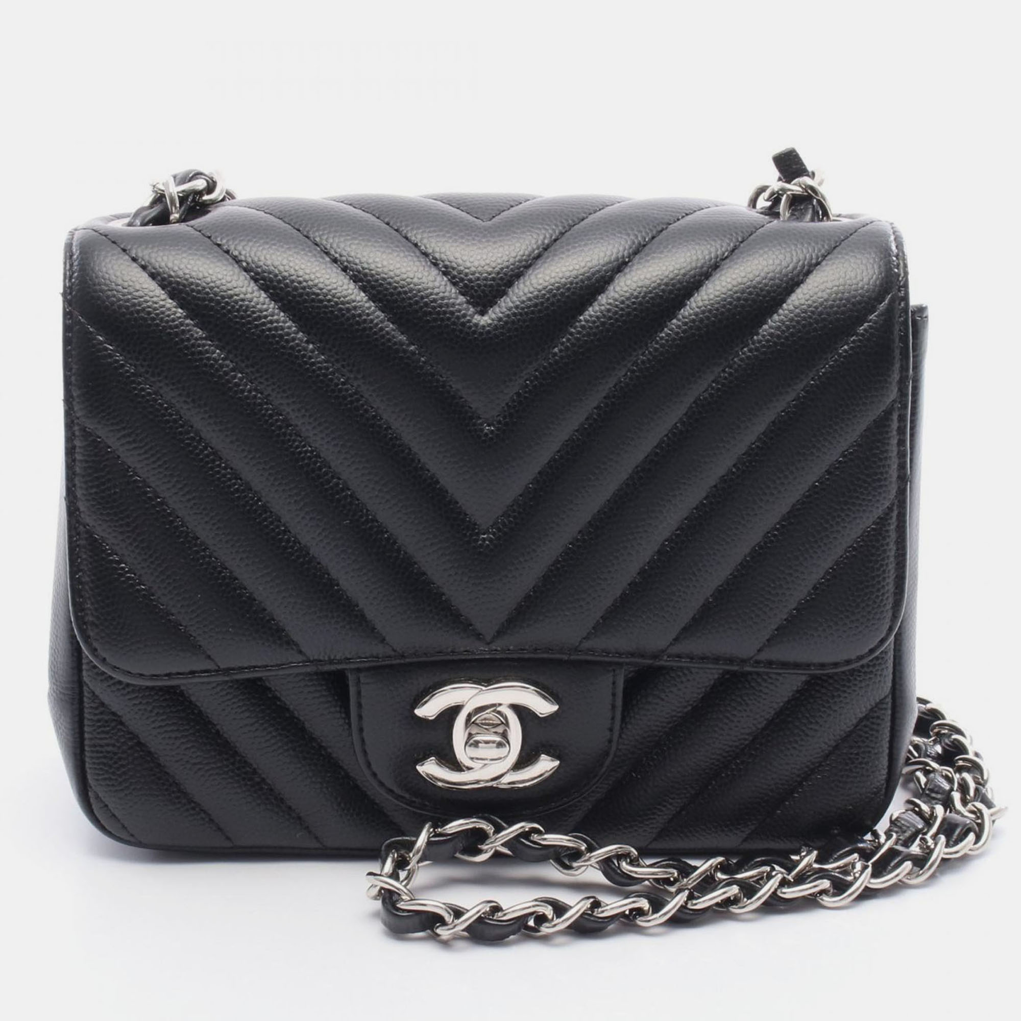 

Chanel Flap Black Quilted Leather Shoulder Bag
