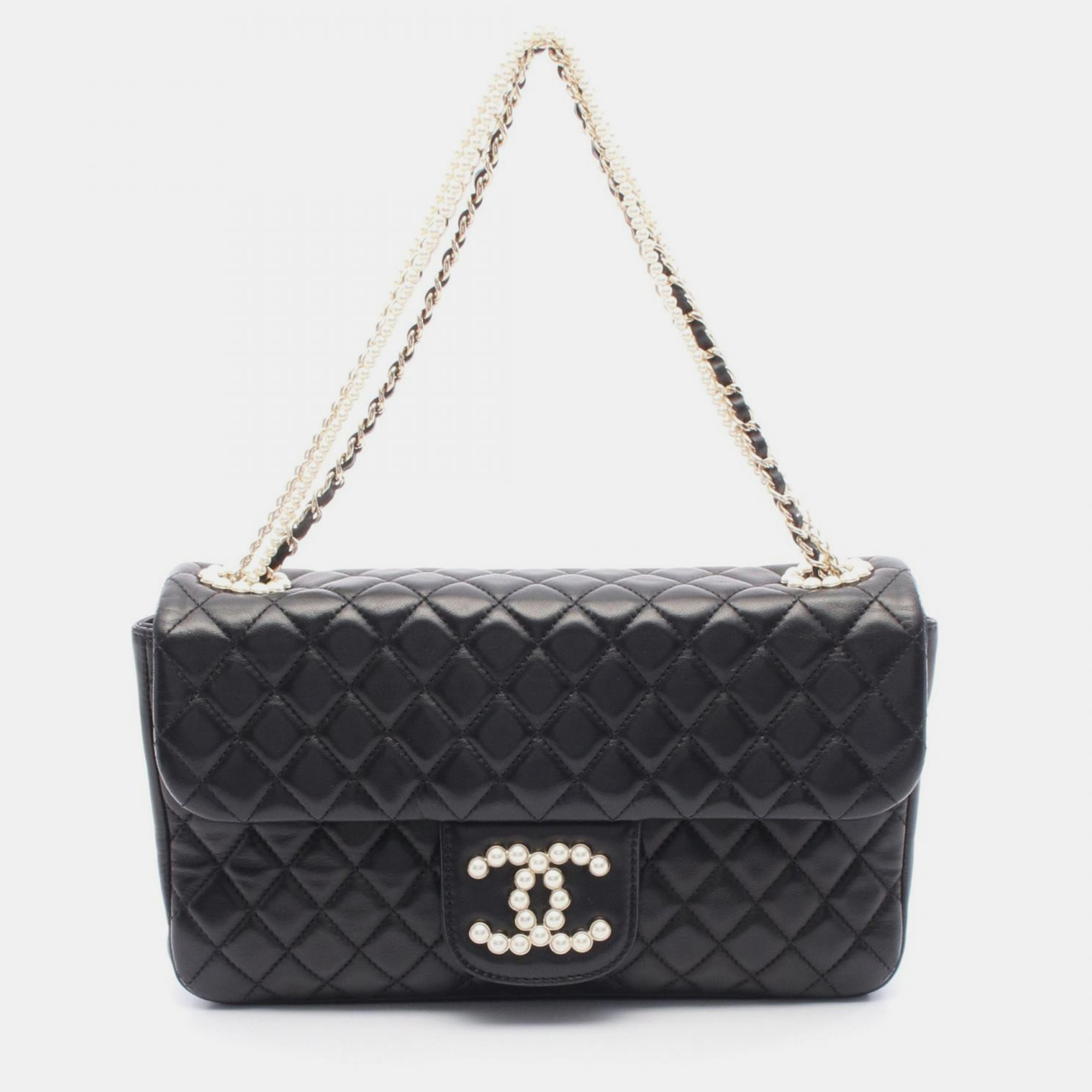 

Chanel Westminster Black Leather Shoulder Bag