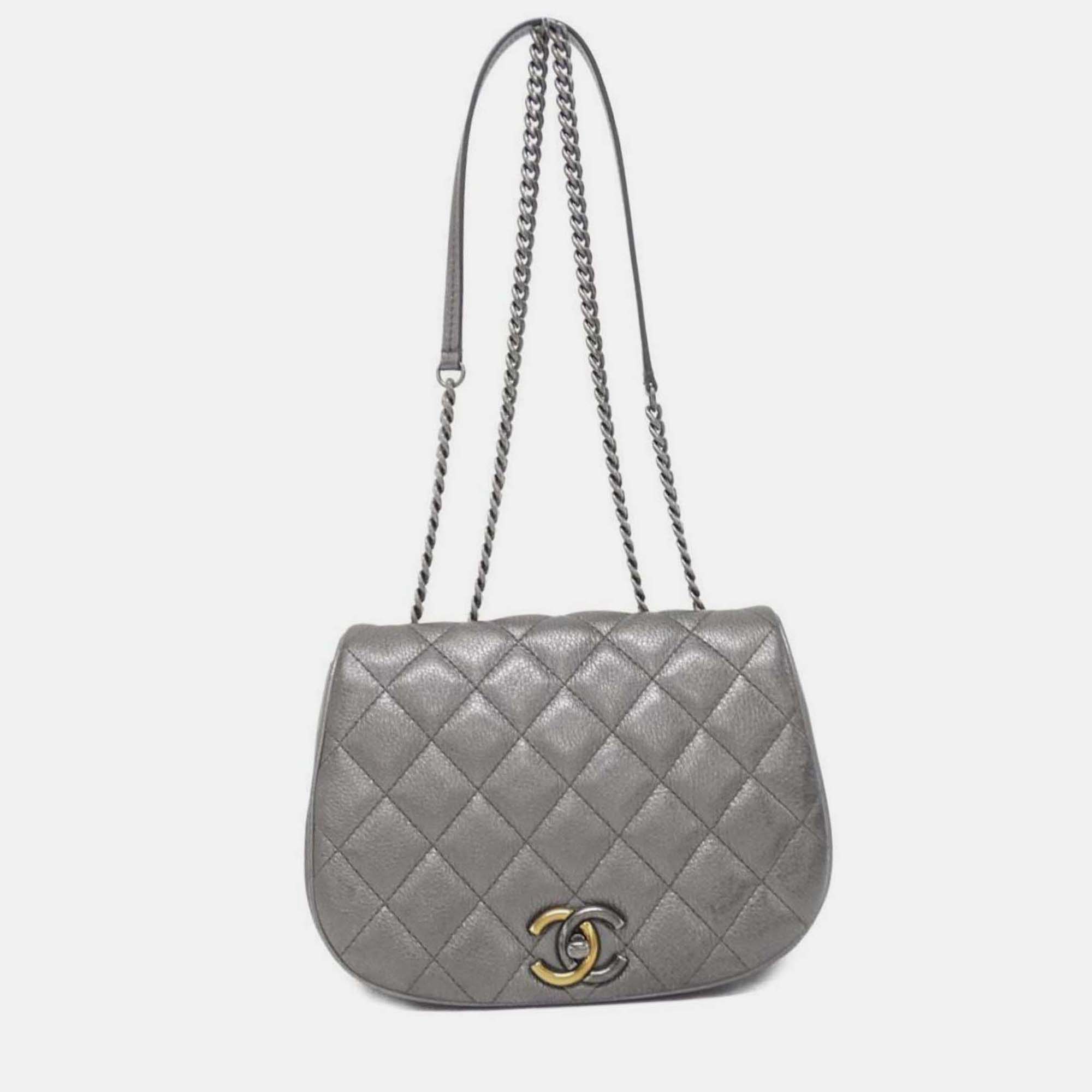 

Chanel Shoulder Bag, Silver