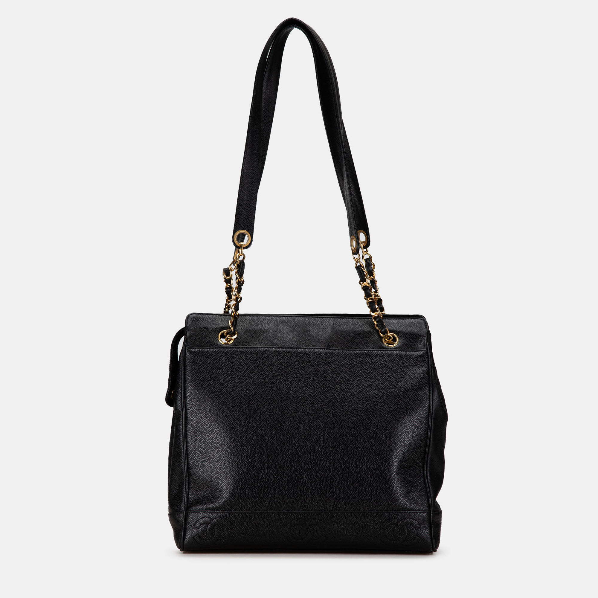 

Chanel Black Triple CC Caviar Shoulder Bag