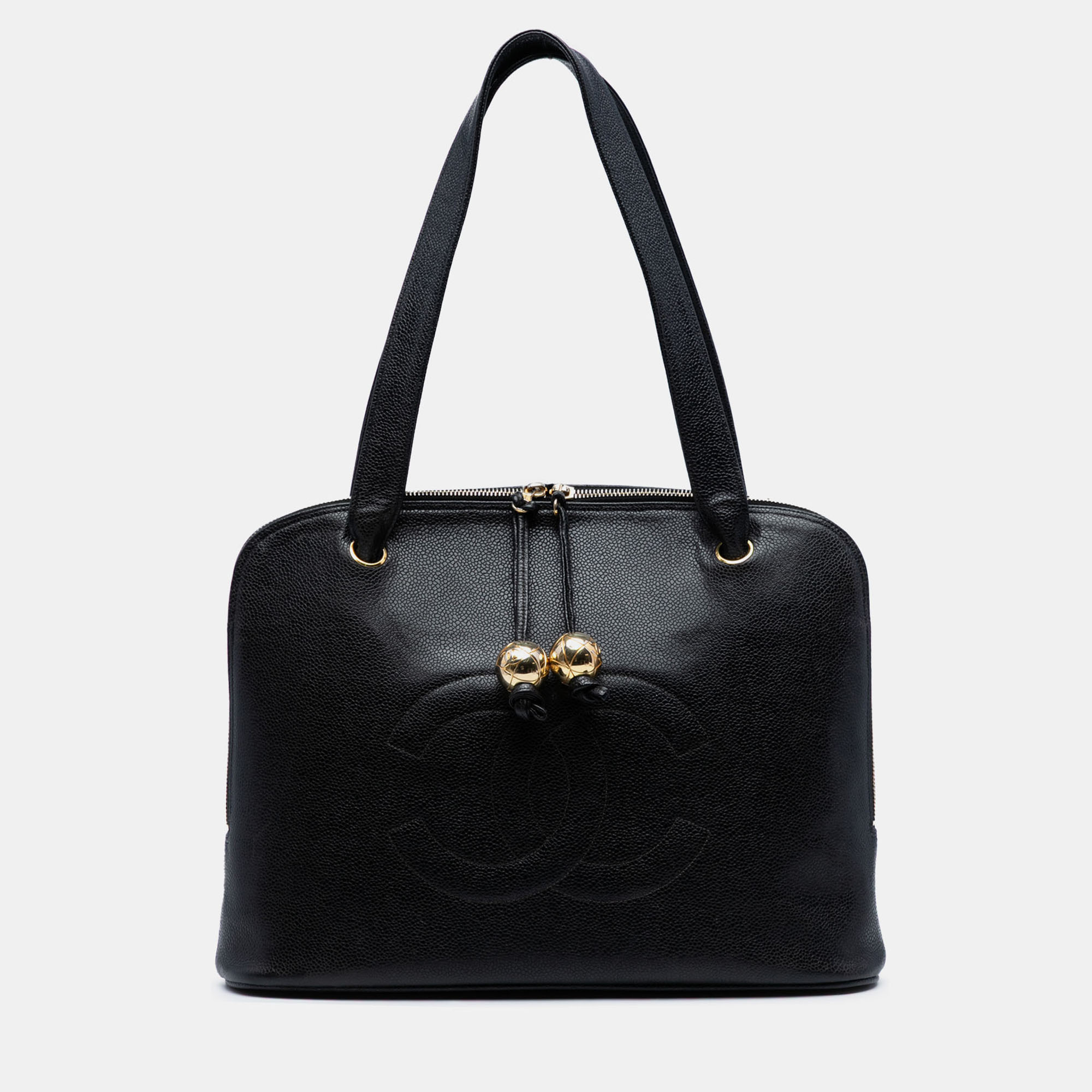 

Chanel Black CC Caviar Shoulder Bag
