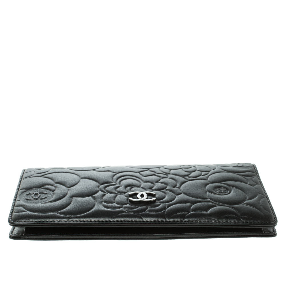 Chanel Timeless L-Yen Wallet Caviar Long Black 2240331