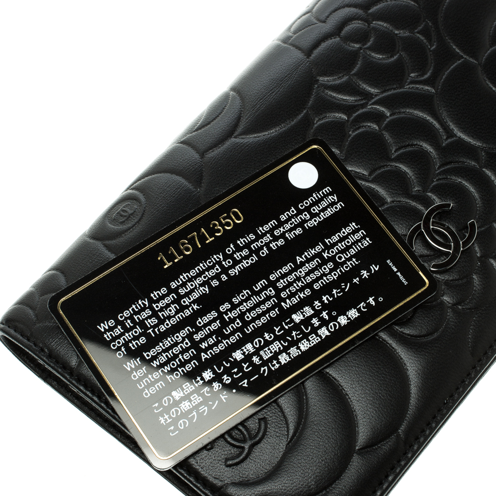 Chanel Timeless L-Yen Wallet Caviar Long Black 2240331