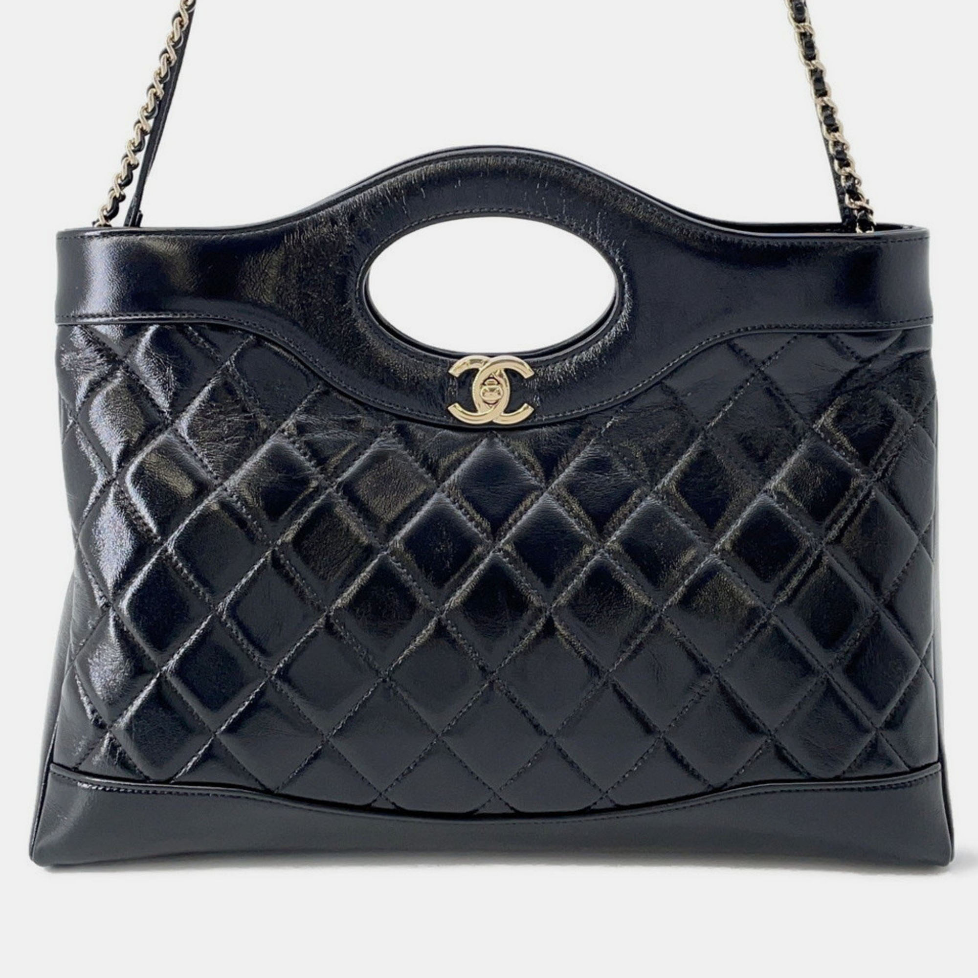 

Chanel Handbag 31 Bag Shiny Lambskin Black