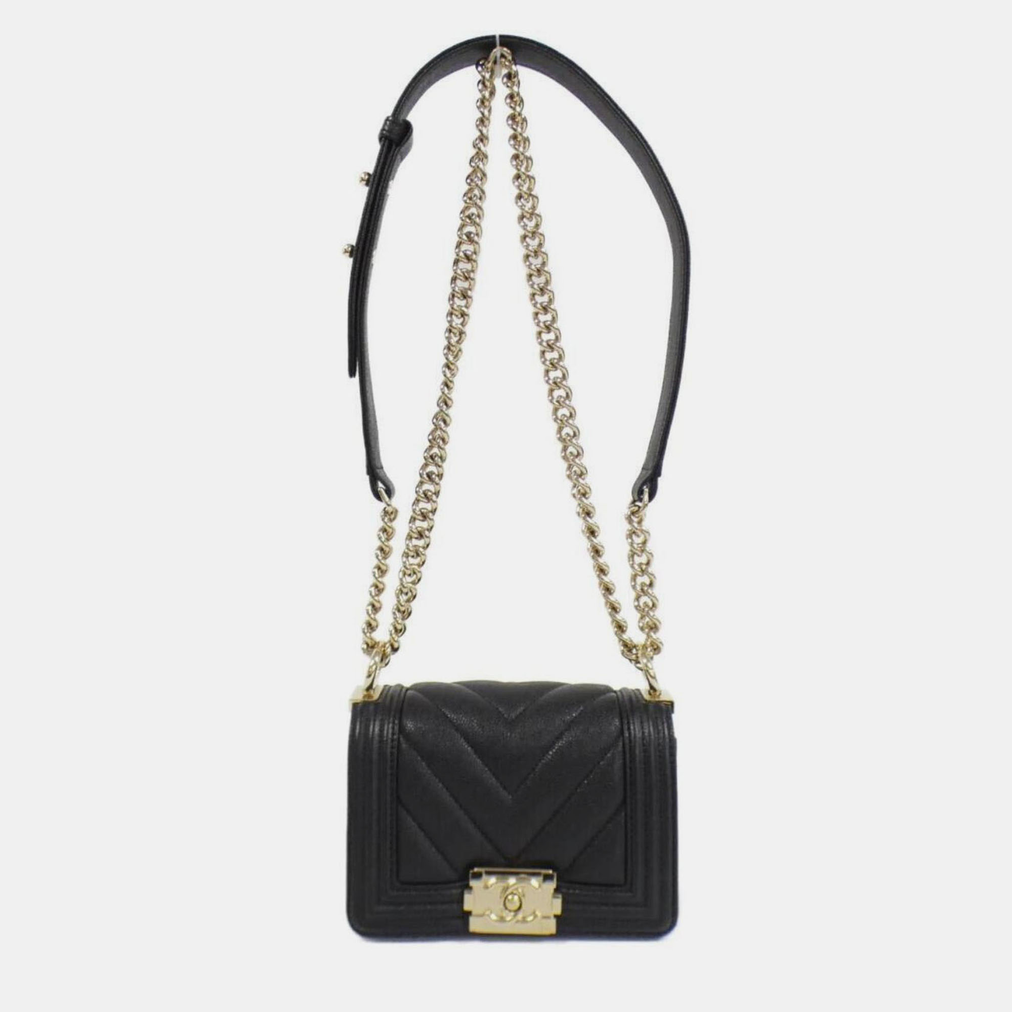 

Chanel Boy Shoulder Bag, Black