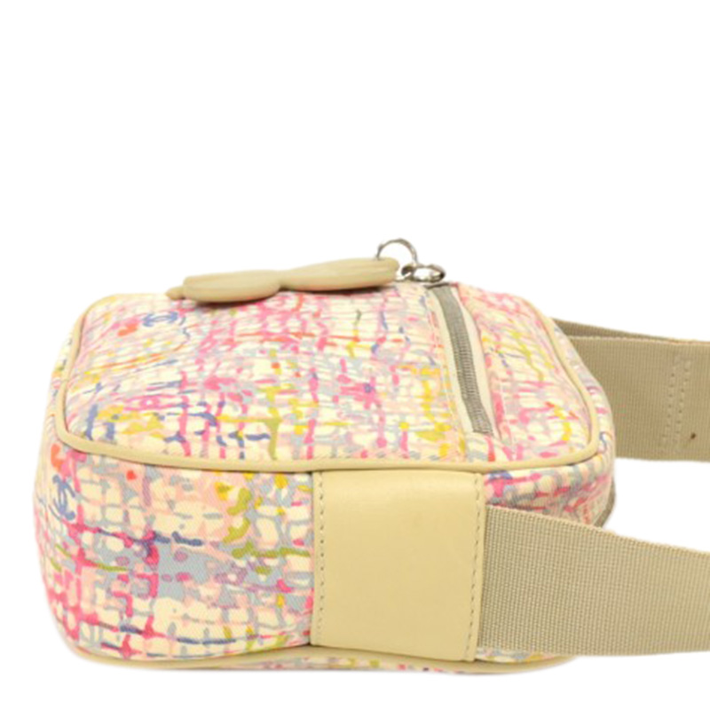 

Chanel Multicolor Canvas Messenger Bag