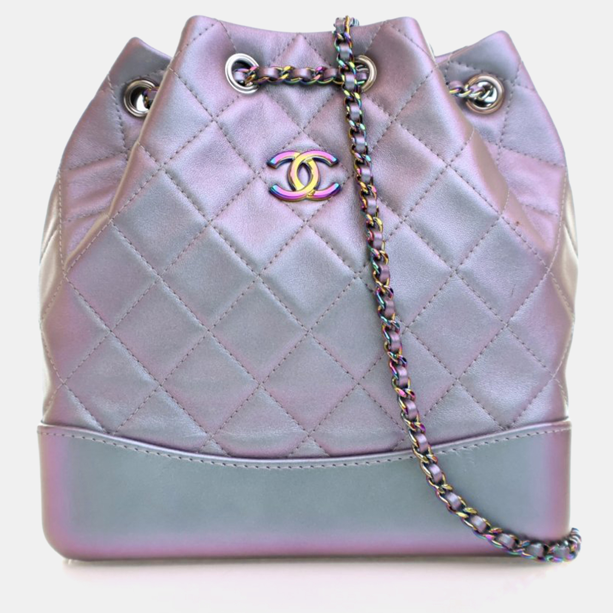 

Chanel Small Multicolor Lambskin Gabrielle Backpack