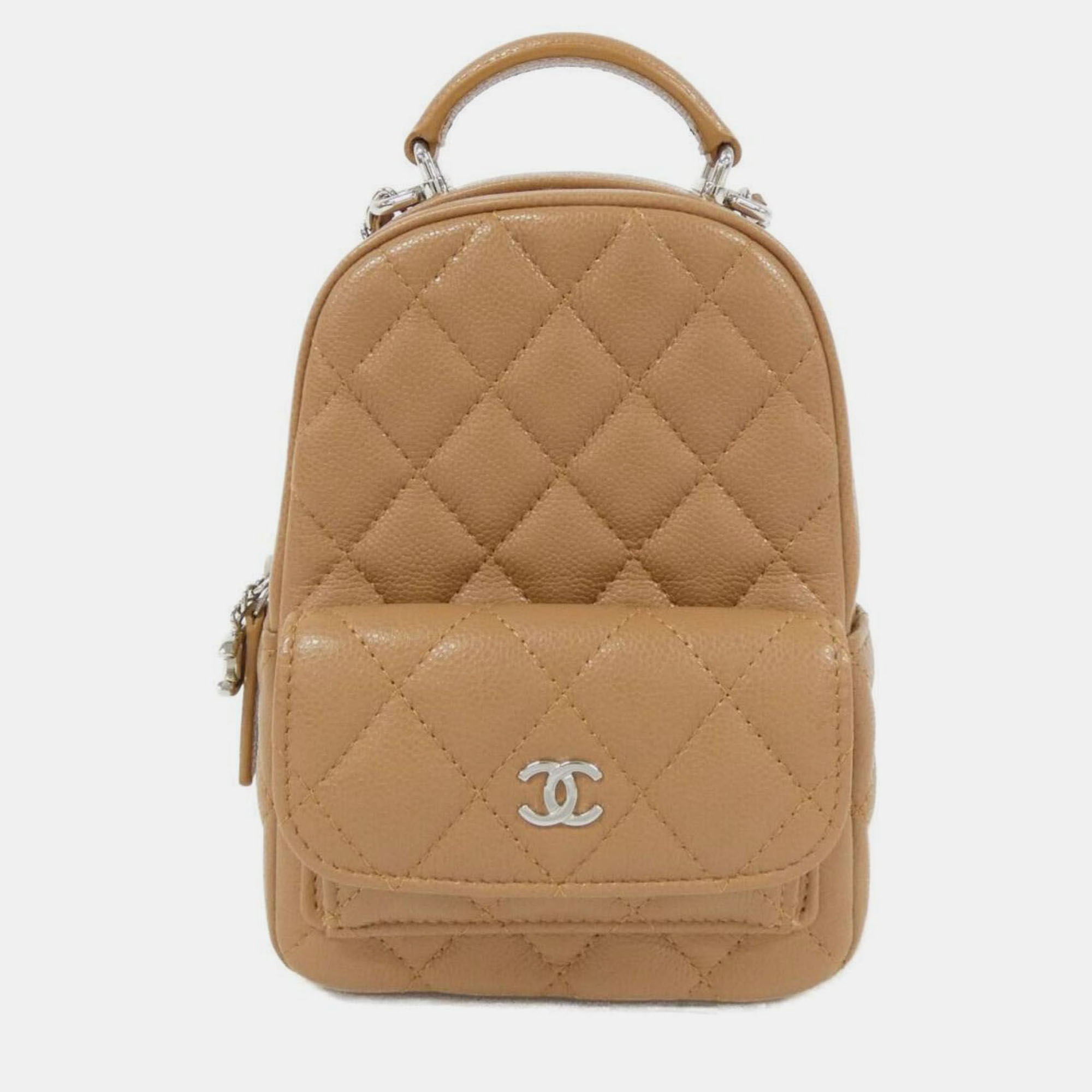 

Chanel Timeless Classic Line Backpack, Beige