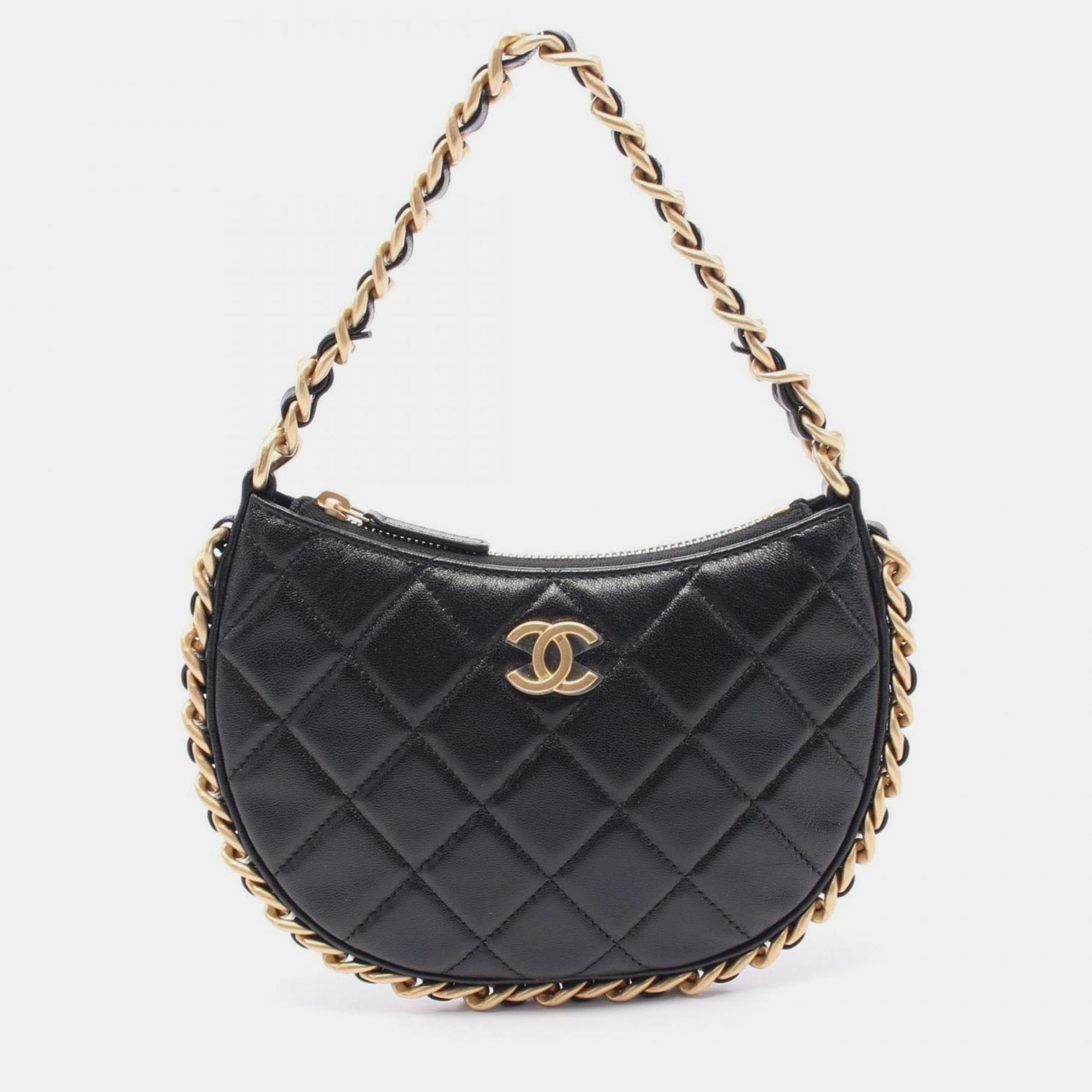 

Chanel Matelasse Shoulder Bag Leather Black