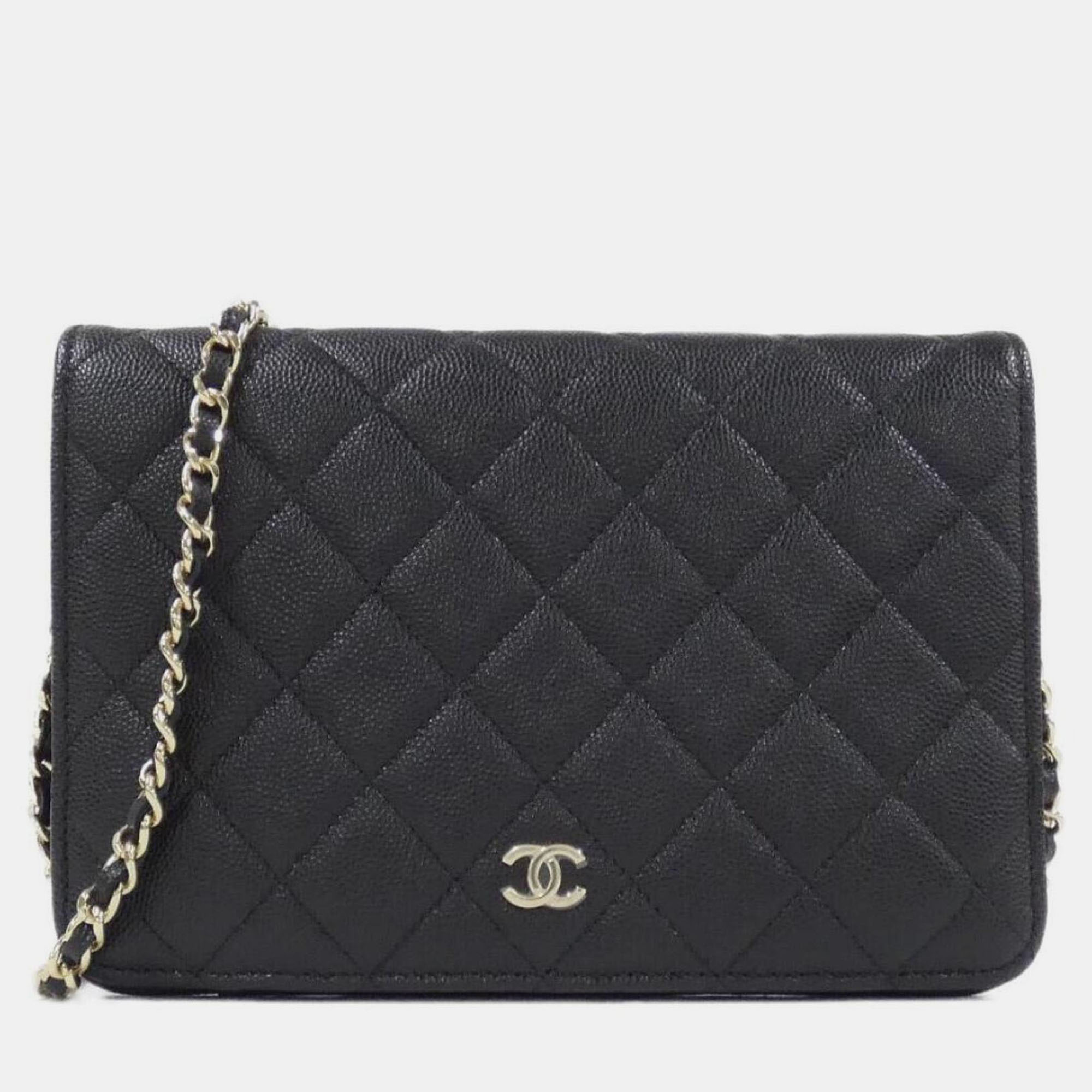 

Chanel Timeless Classic Chain Clutch, Black