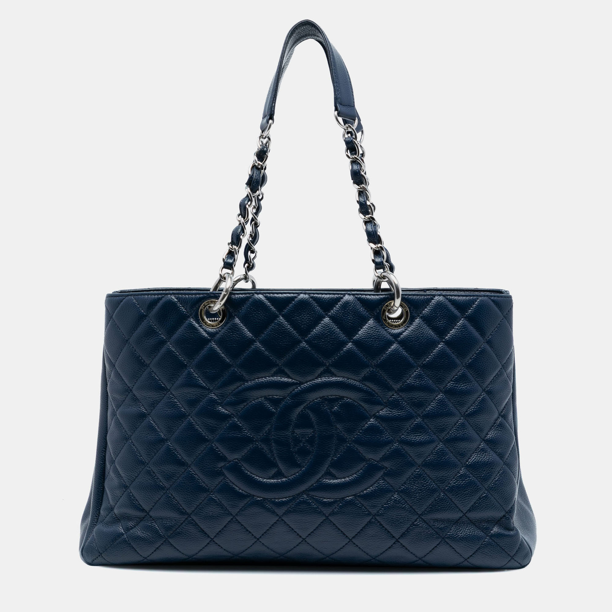

Chanel Blue Caviar Grand Shopping Tote
