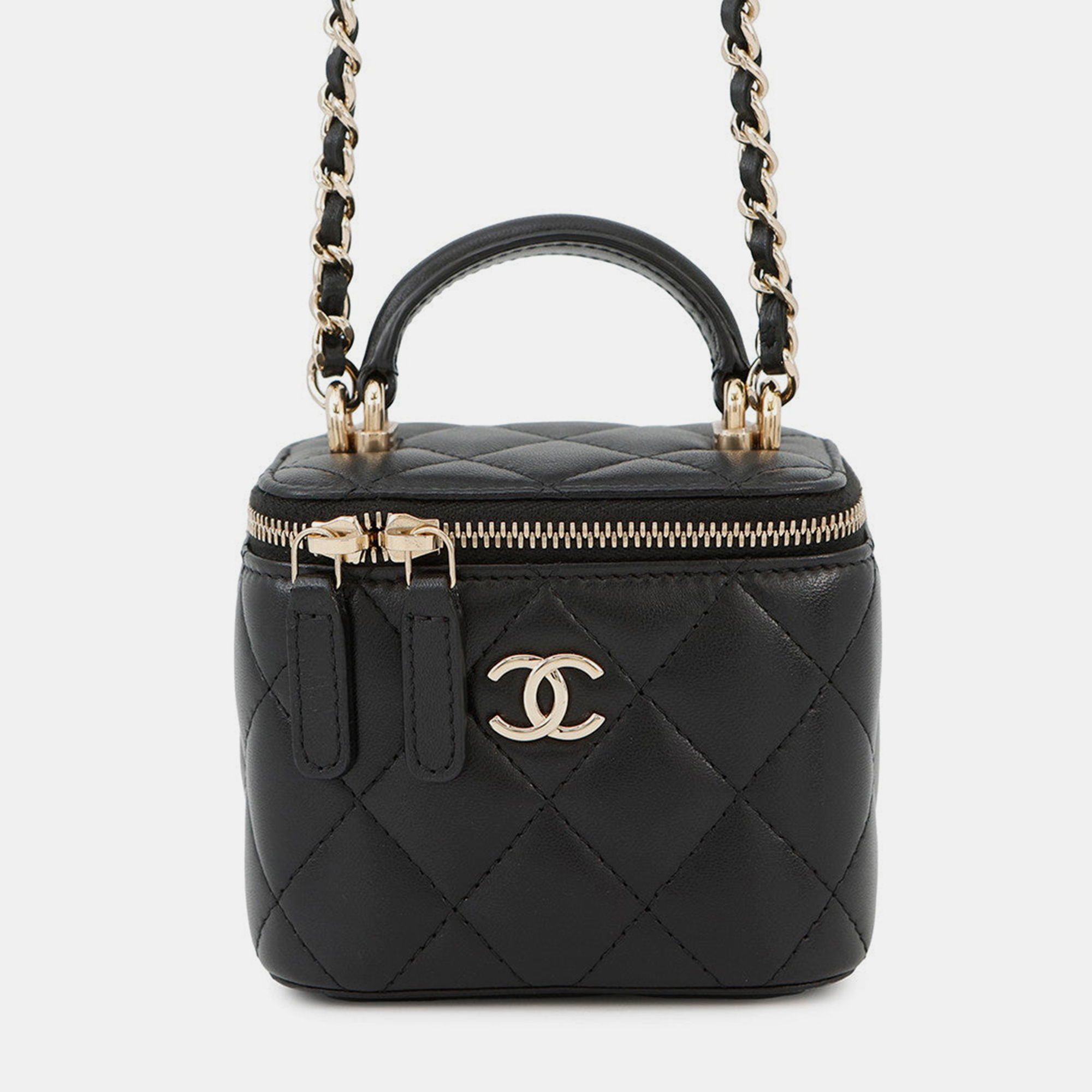 

Chanel Small Vanity Case Black Lambskin