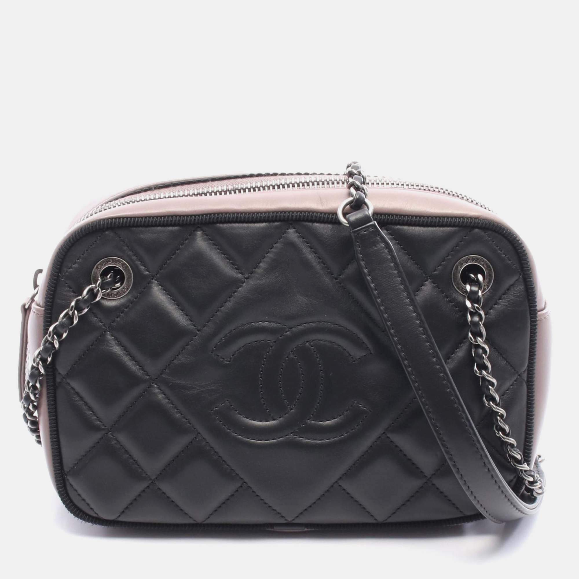 

Chanel Ballerine Black Leather Camera Shoulder Bag