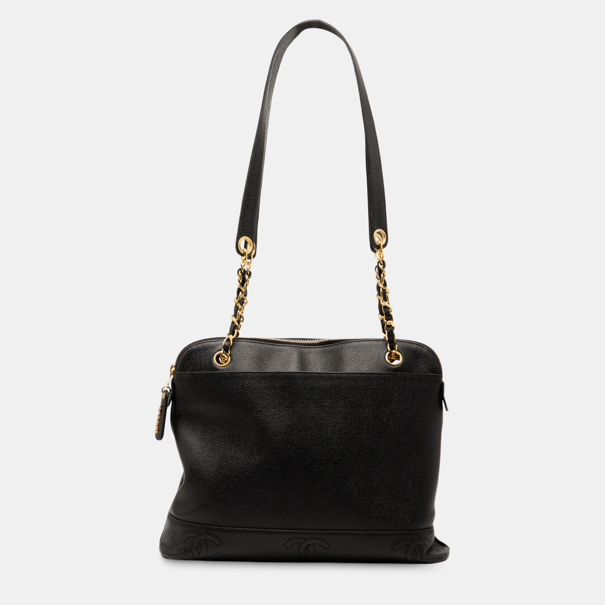 

Chanel Black Triple CC Caviar Shoulder Bag