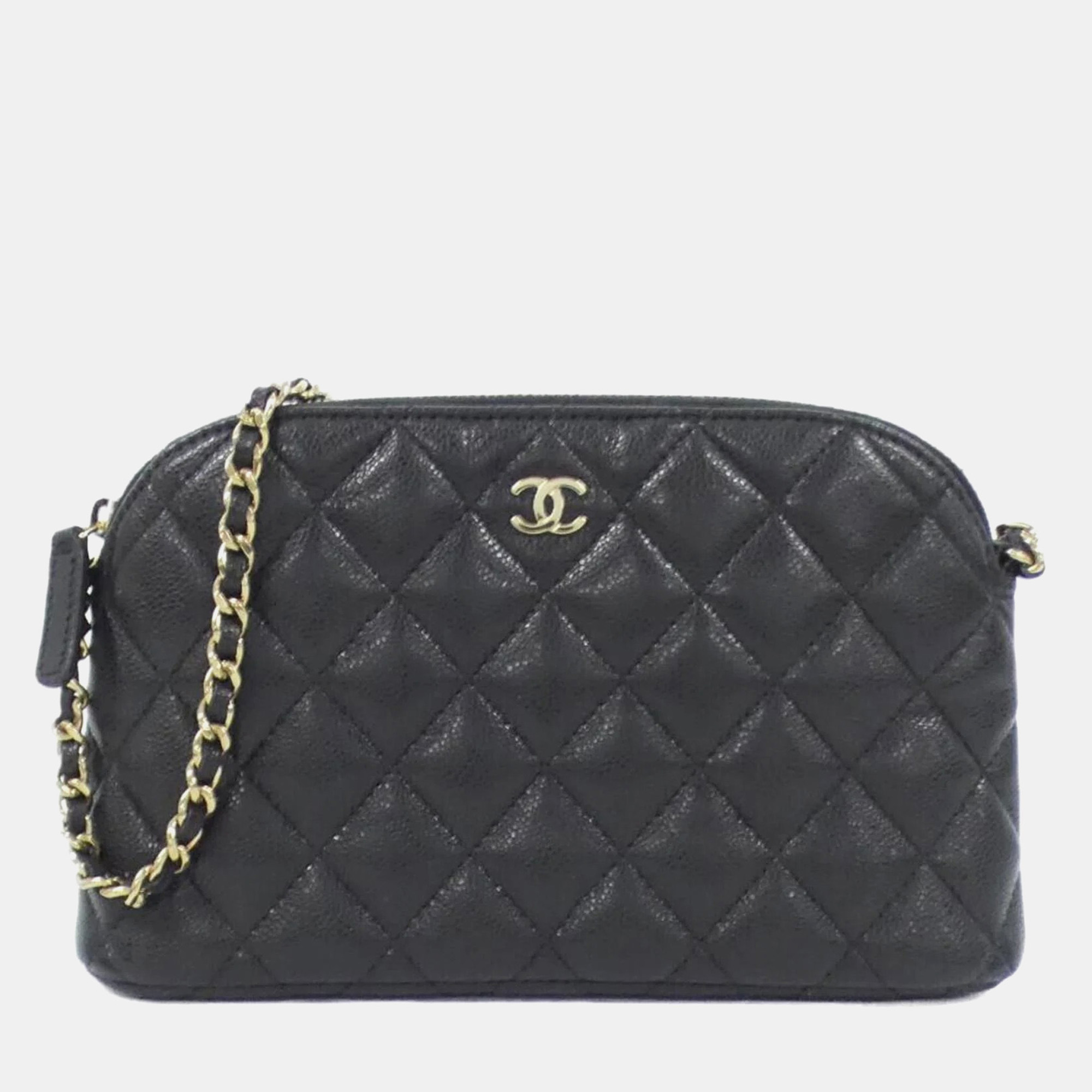 

Chanel Timeless Classic Line Chain Clutch, Black