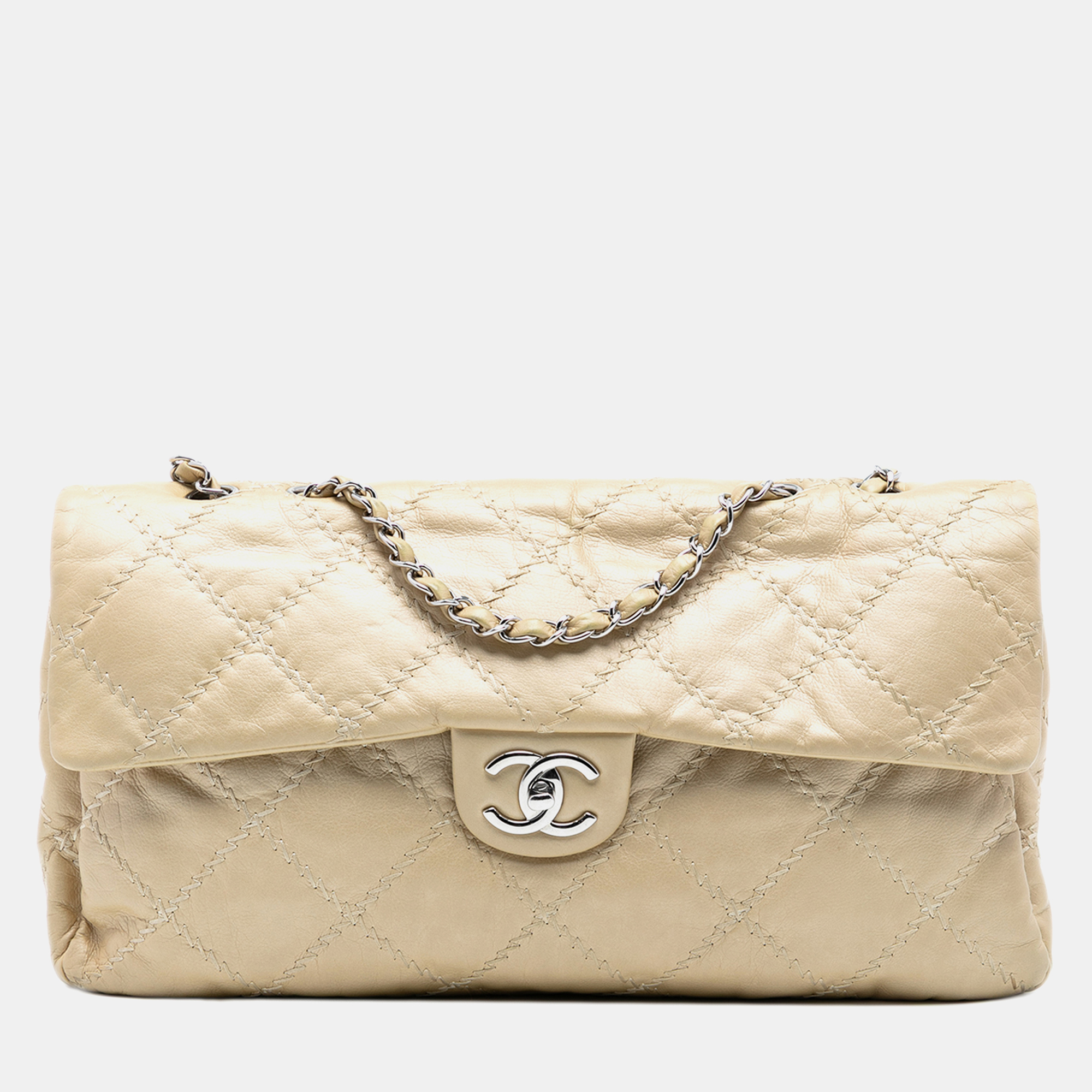 

Chanel Brown Quilted Lambskin Ultimate Stitch Flap