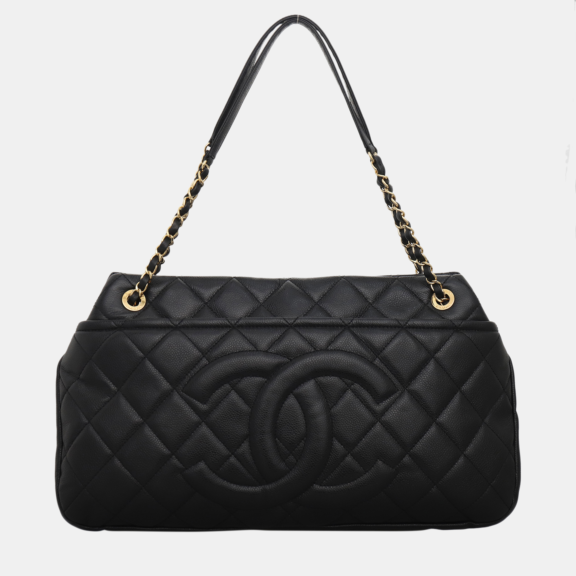 

Chanel CC Black Caviar Timeless Tote