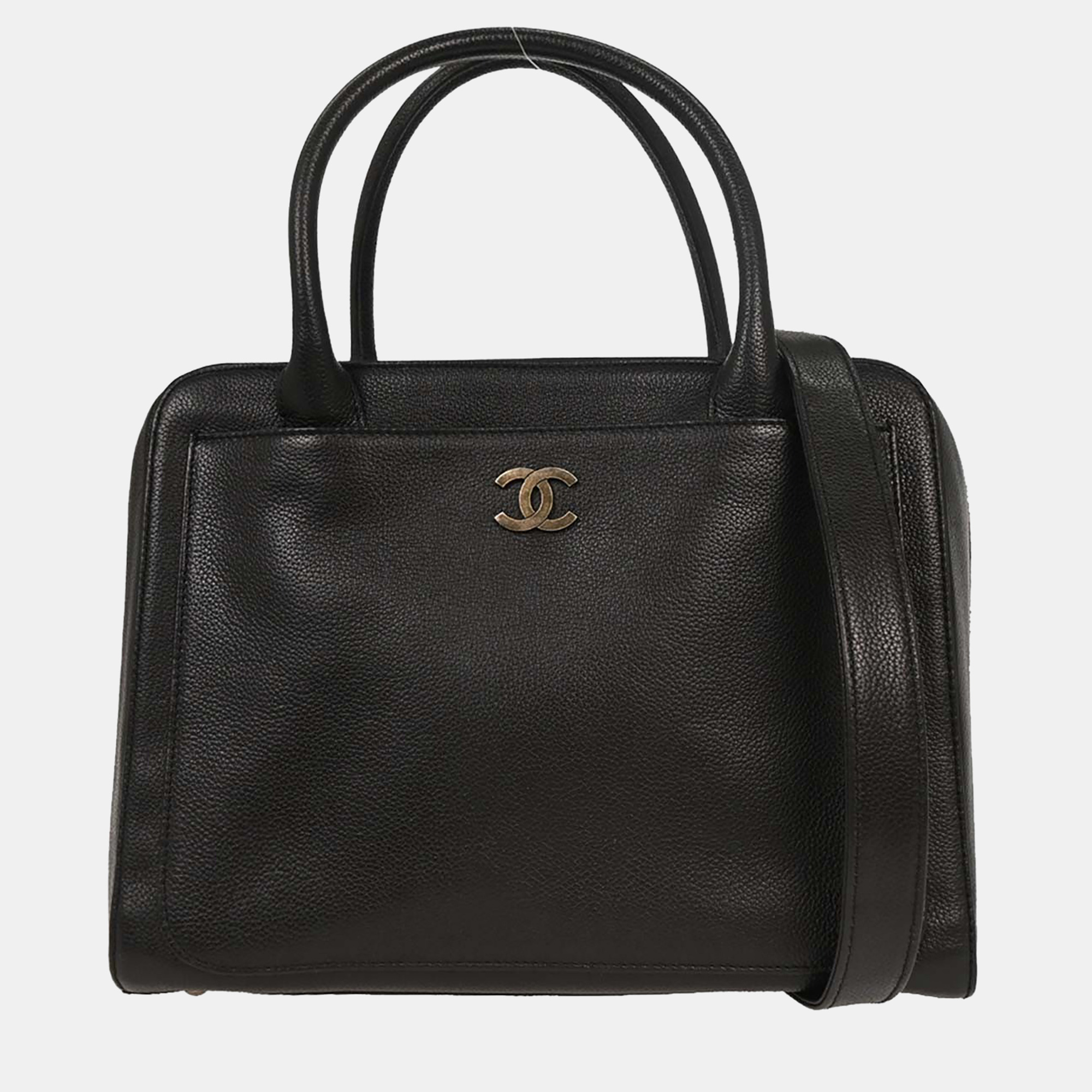 

Chanel Black Calfskin Handbag
