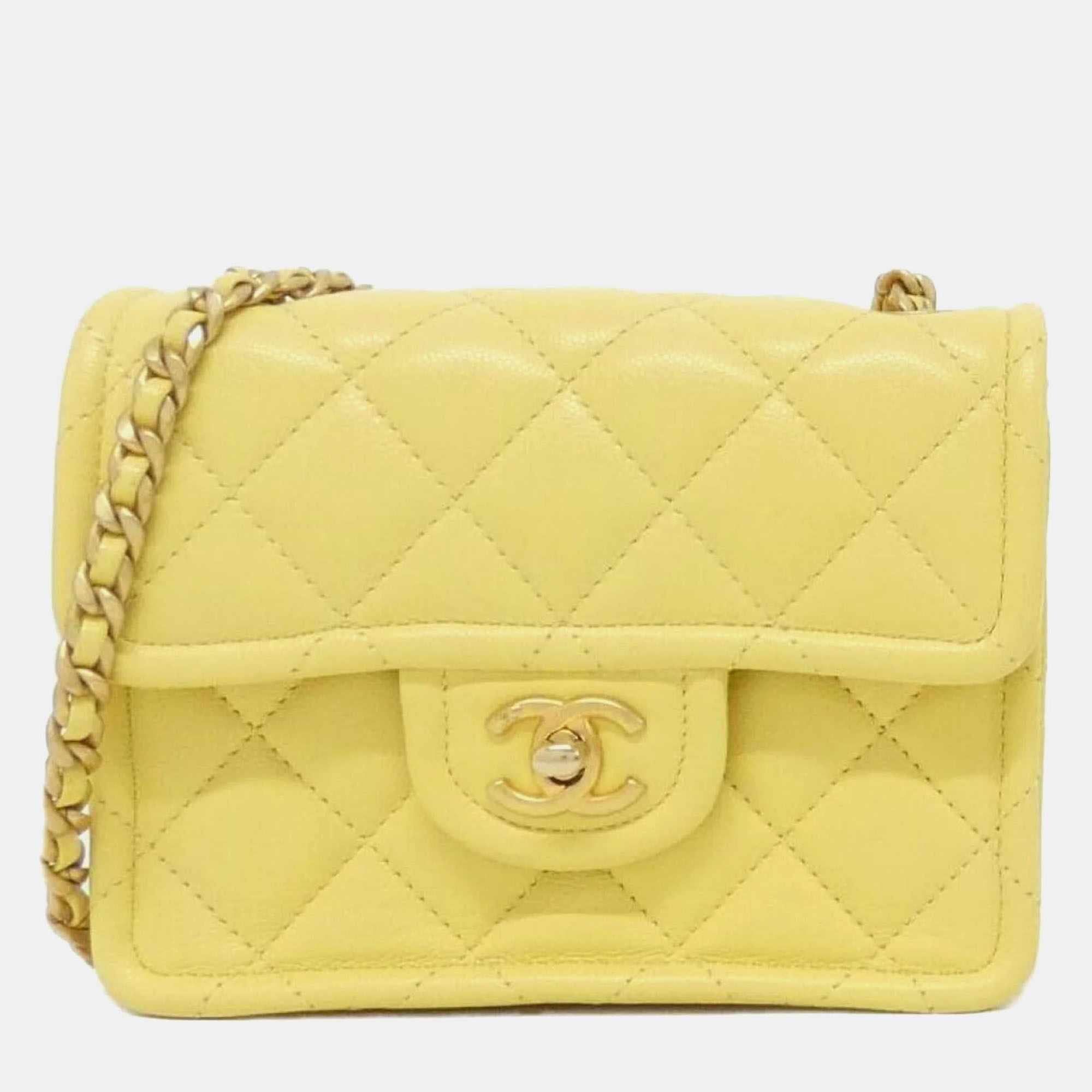 

Chanel Shoulder Bag, Yellow