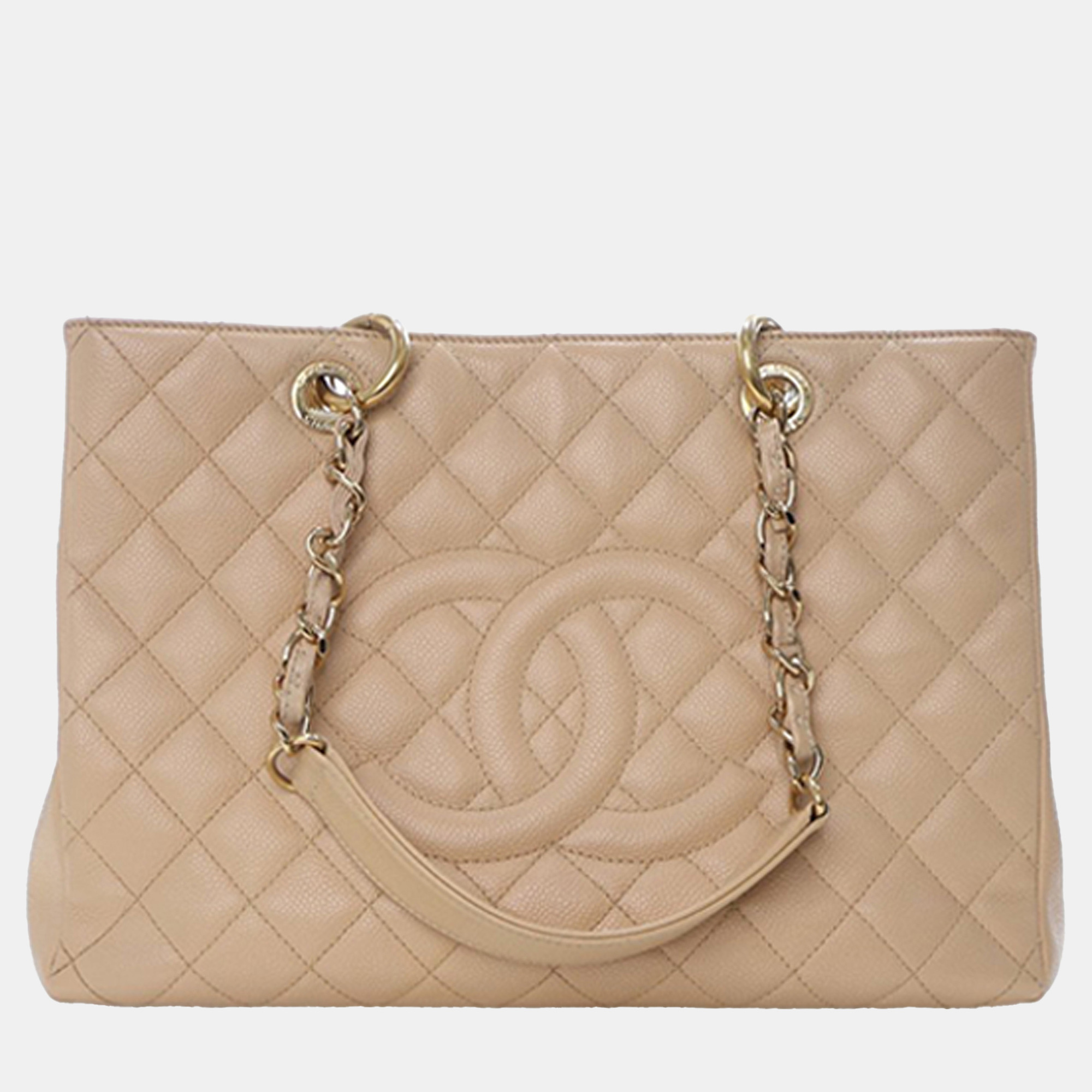 

Chanel Brown Caviar Grand Shopping Tote