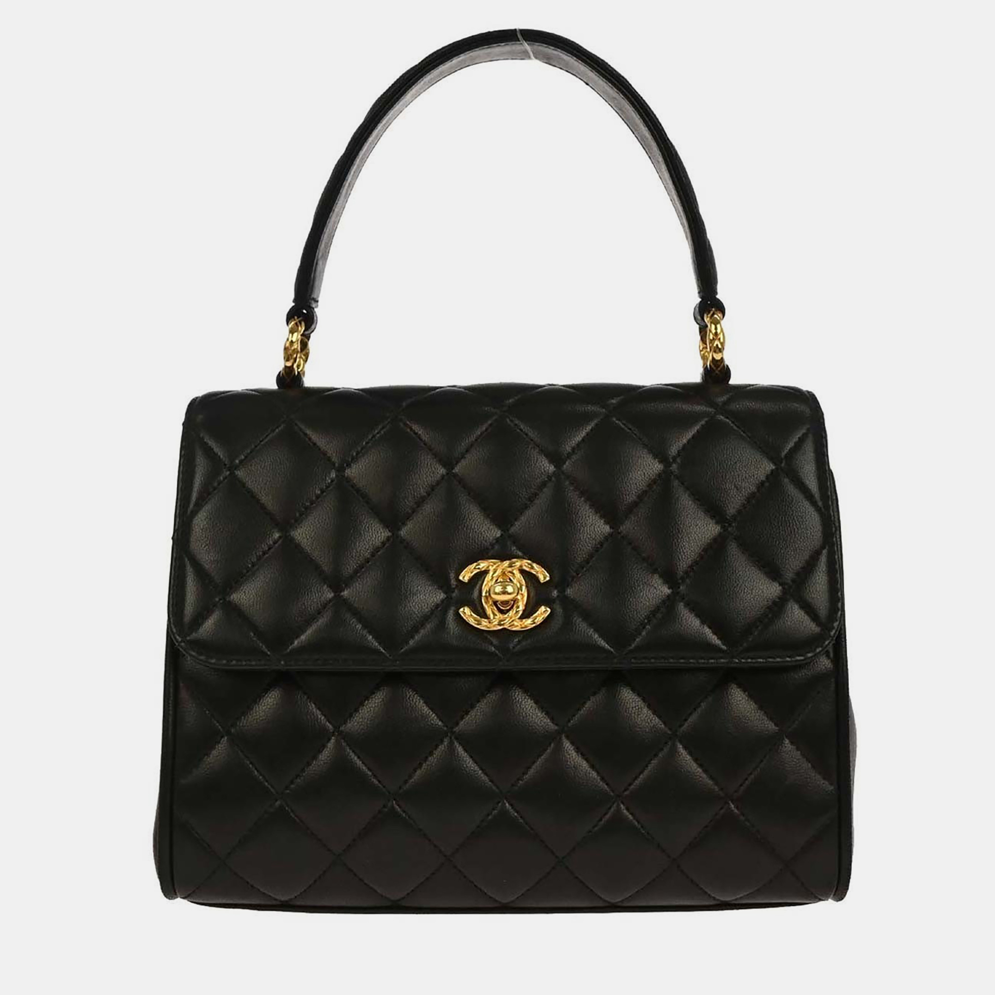 

Chanel Black Lambskin Handbag