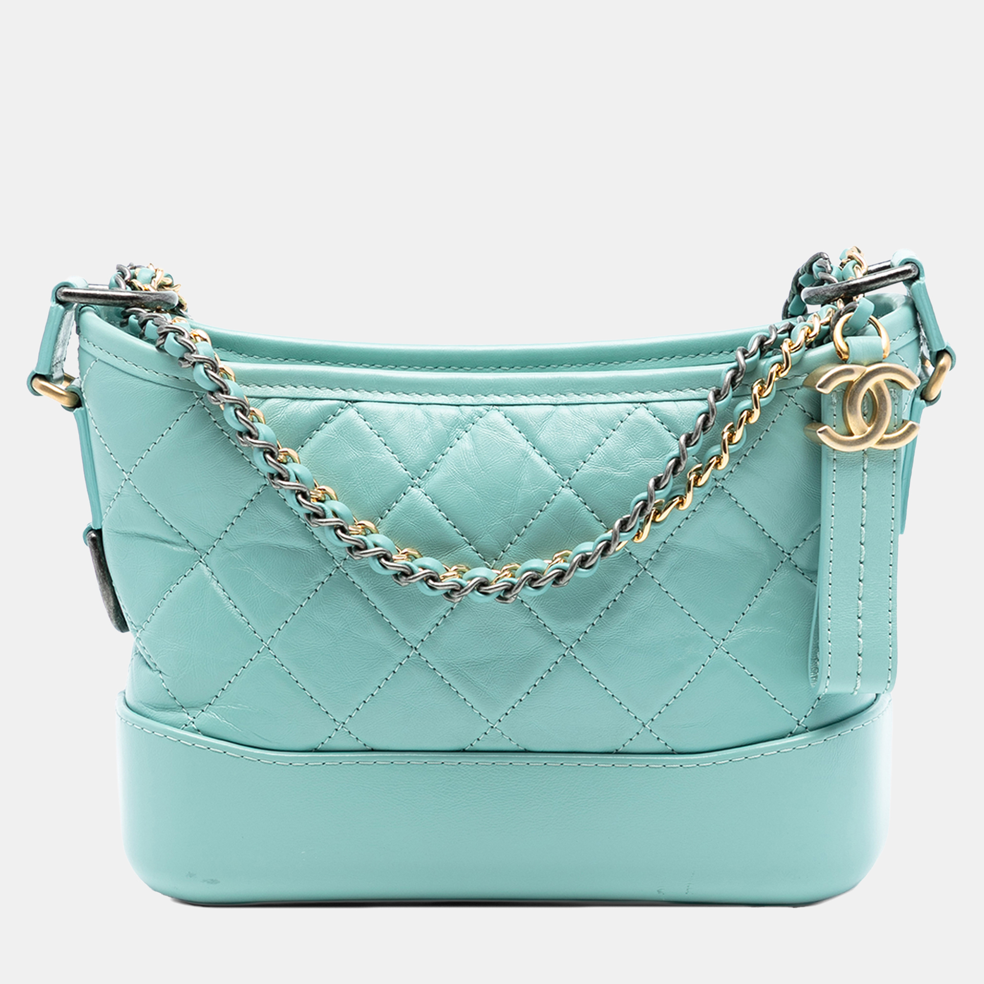 

Chanel Blue Small Aged Calfskin Gabrielle Crossbody