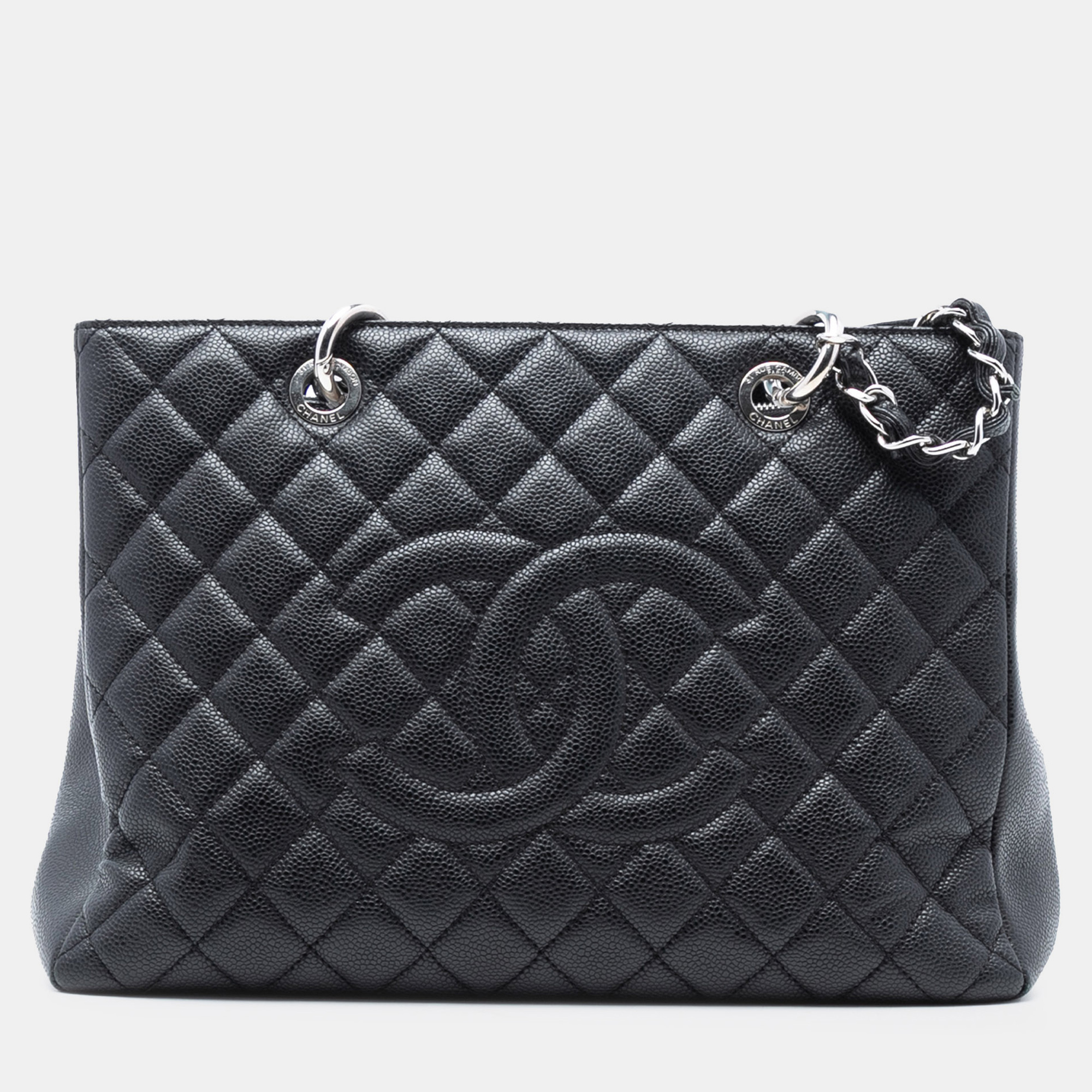 

Chanel Black Caviar Grand Shopping Tote