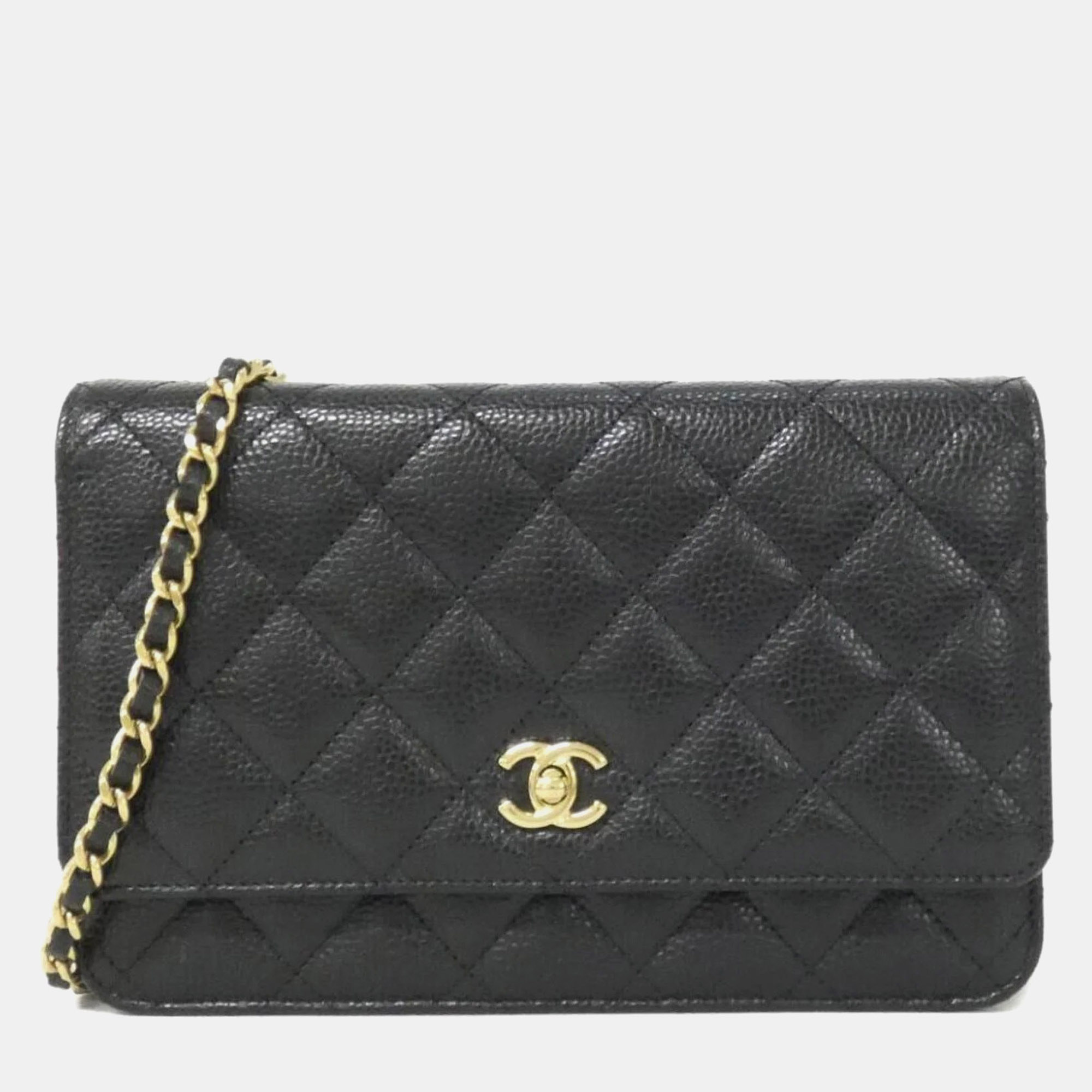 

Chanel Chain Wallet, Black