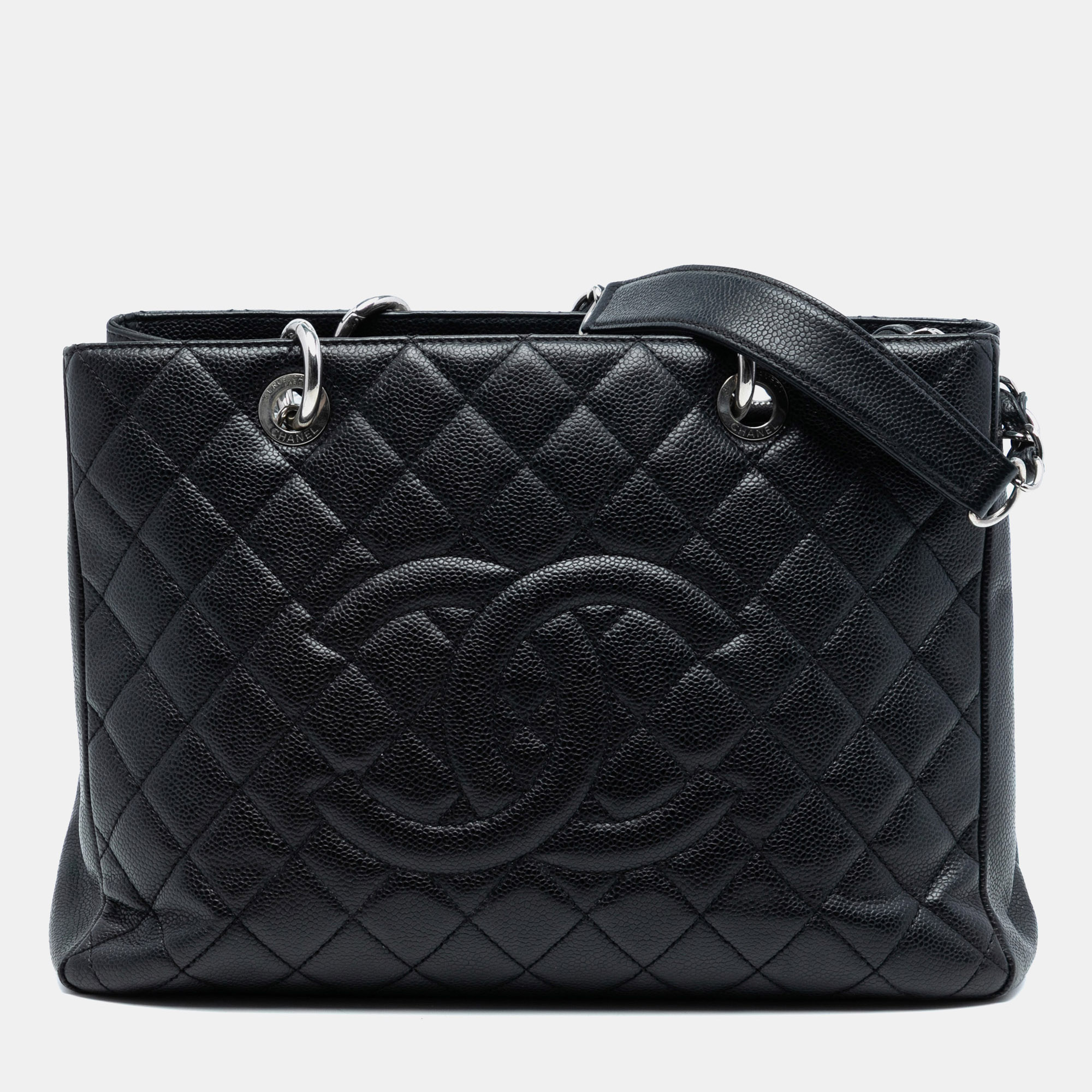 

Chanel Black Caviar Grand Shopping Tote