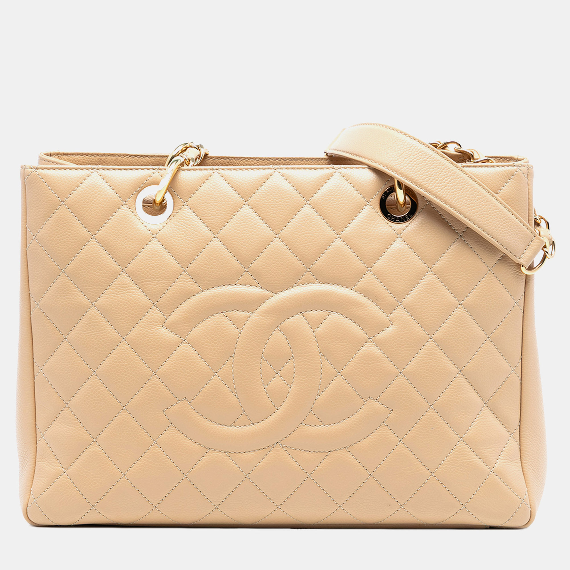 

Chanel Brown Caviar Grand Shopping Tote