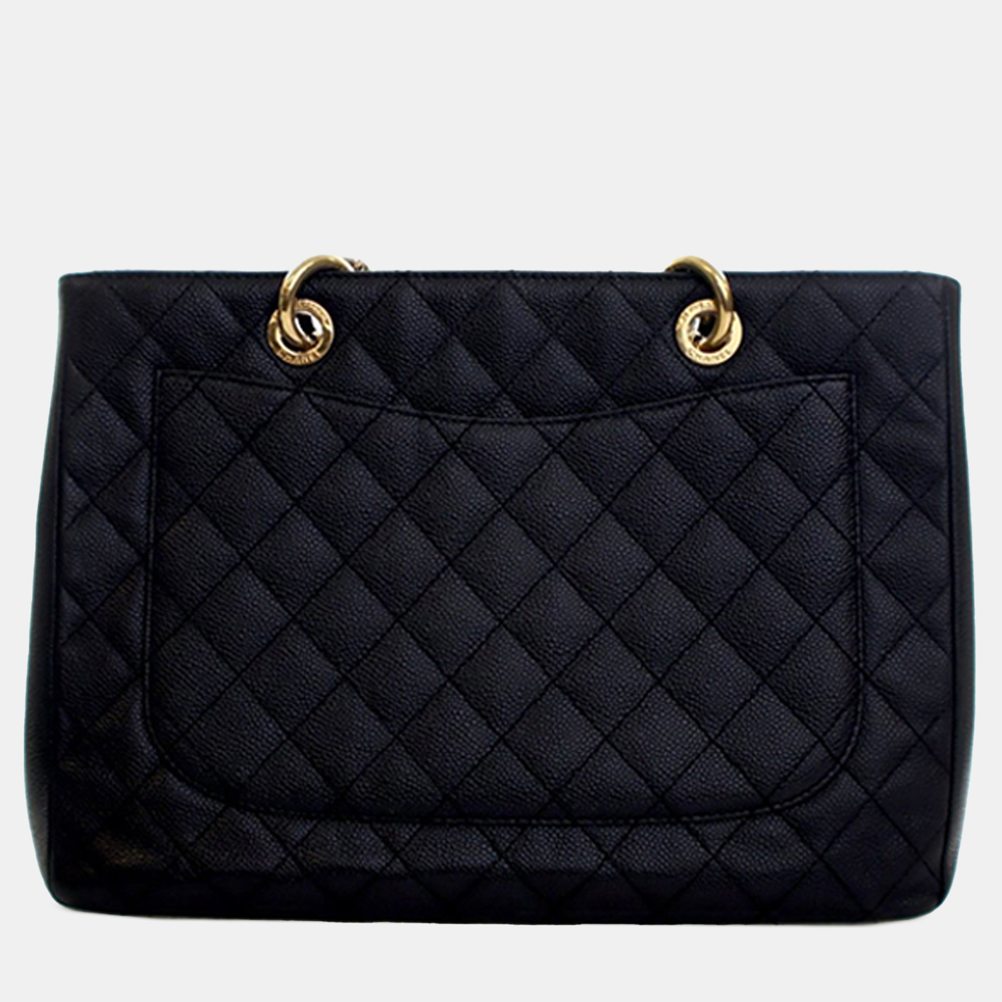 

Chanel Black Caviar Grand Shopping Tote
