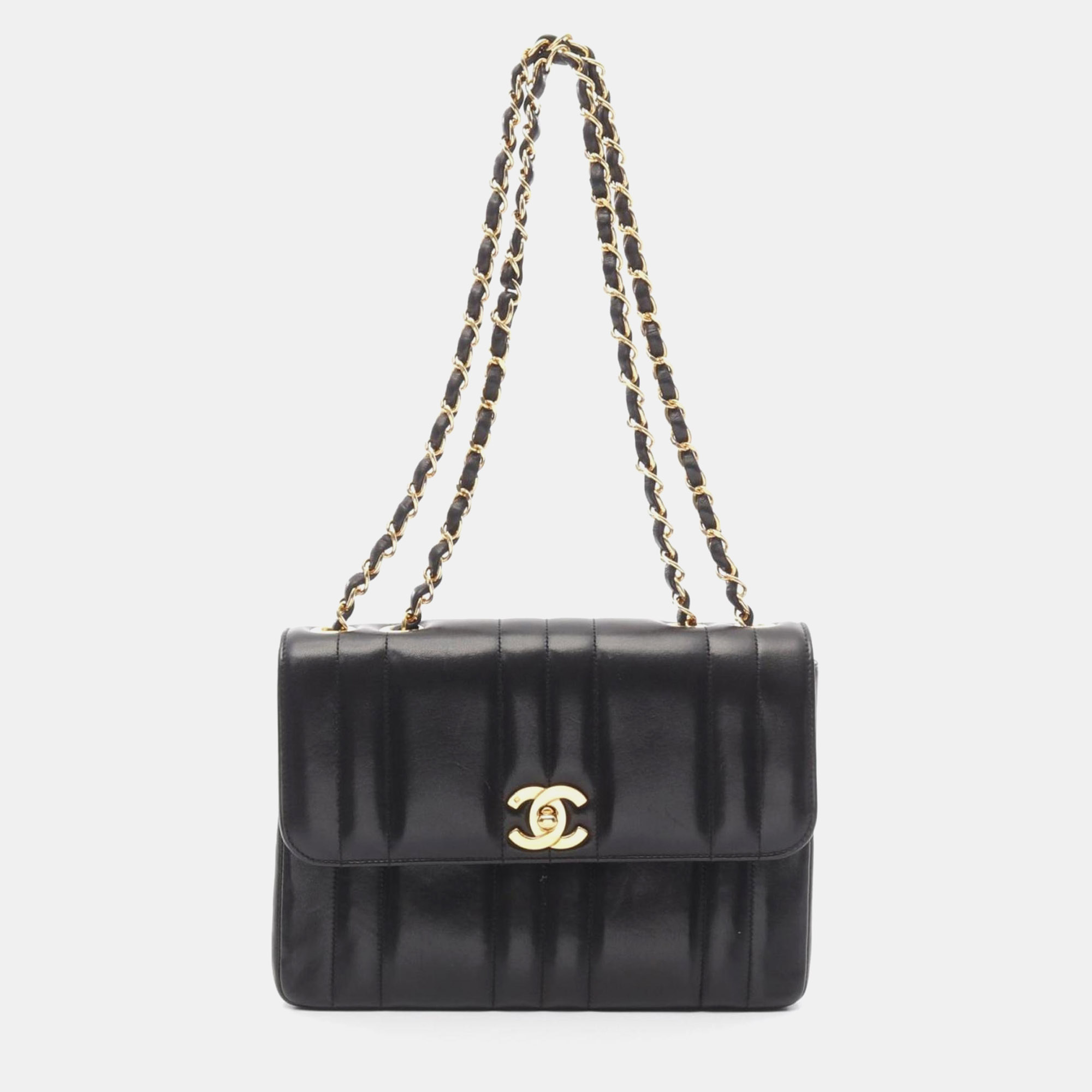 

Chanel Mademoiselle Shoulder Bag Lambskin Black