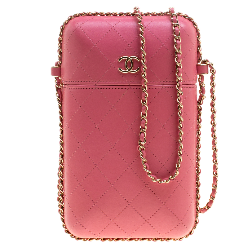 Chanel Pink Leather Crossbody Bag Chanel | The Luxury Closet