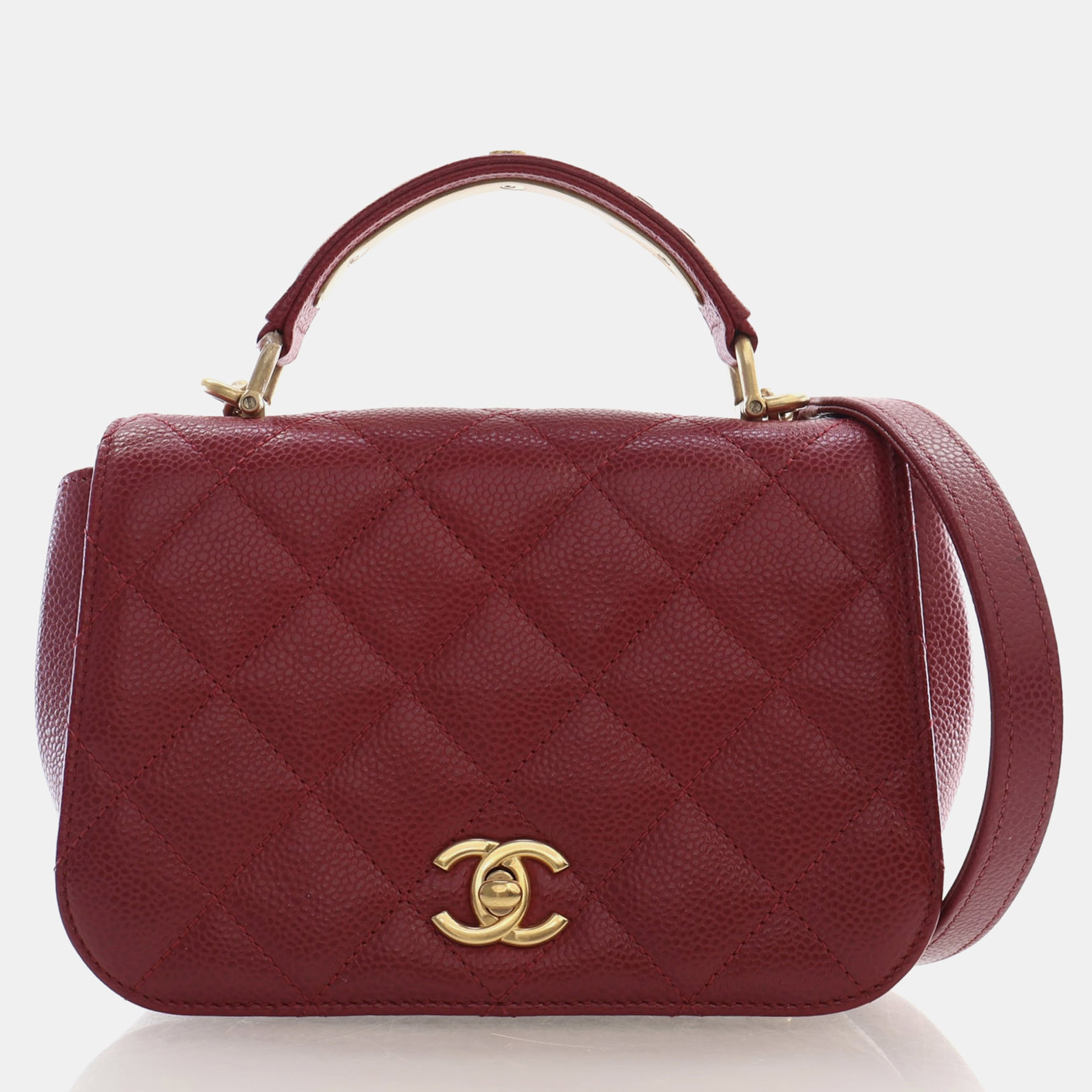 Chanel Top Handle Rectangular Flap at The Luxury Closet