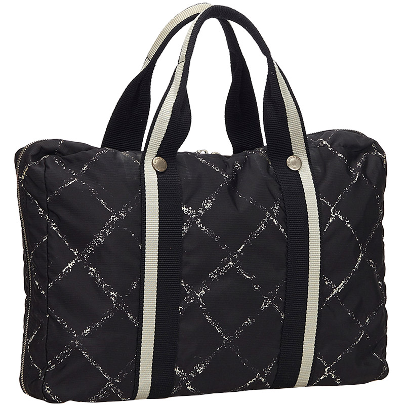 

Chanel Black Nylon Travel Line Everyday Bag